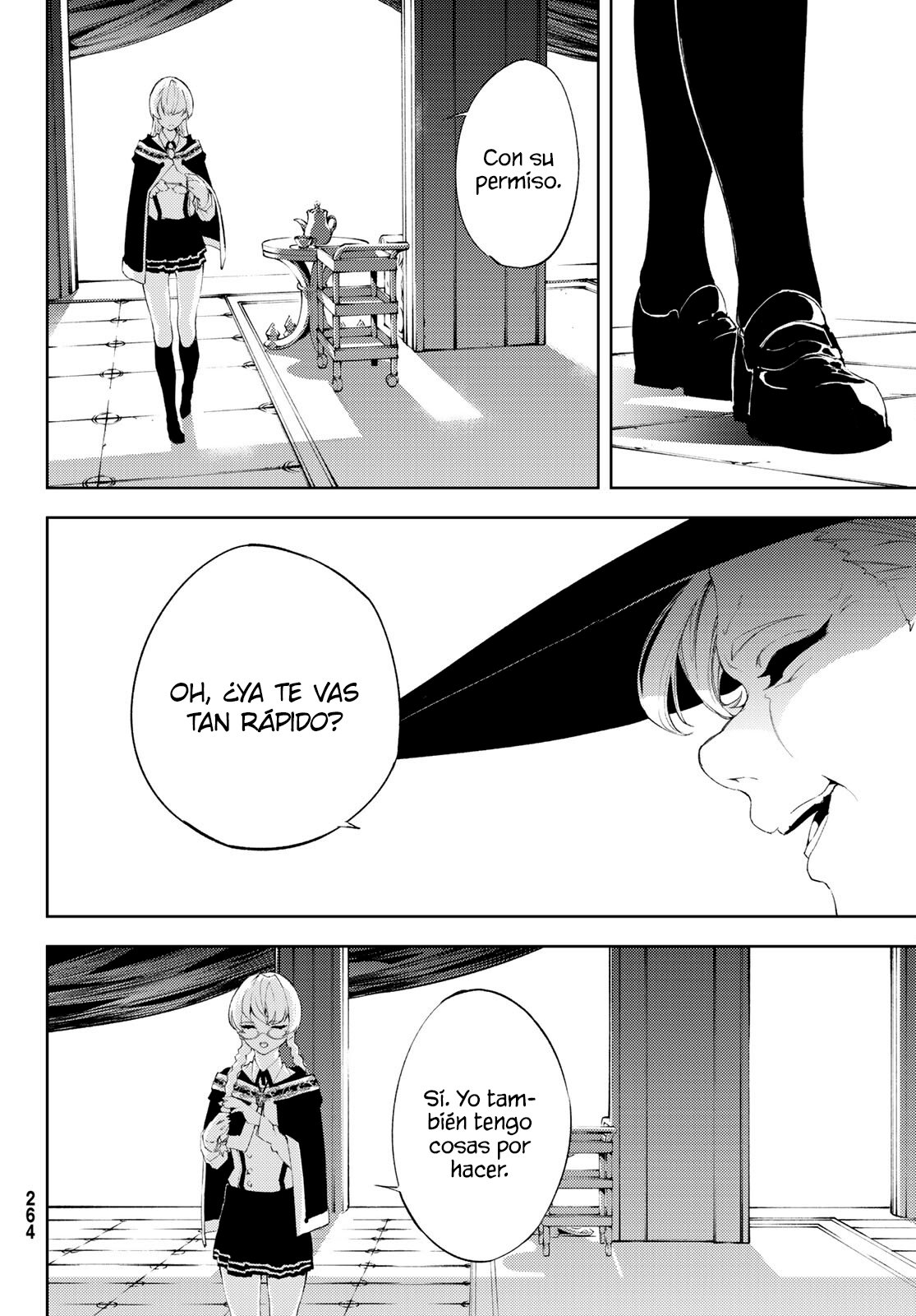 Tsue to Tsurugi no Wistoria Capitulo 6: Eleven sus gritos. página 8
