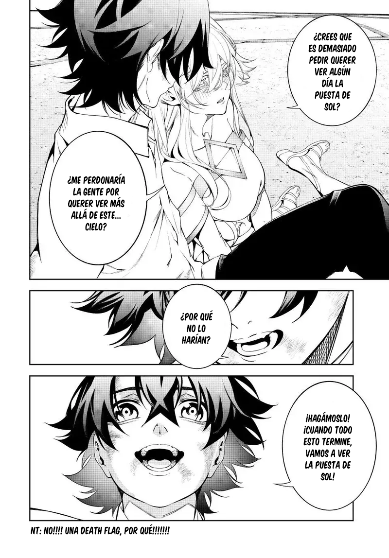Tsue to Tsurugi no Wistoria Capitulo 62 página 34