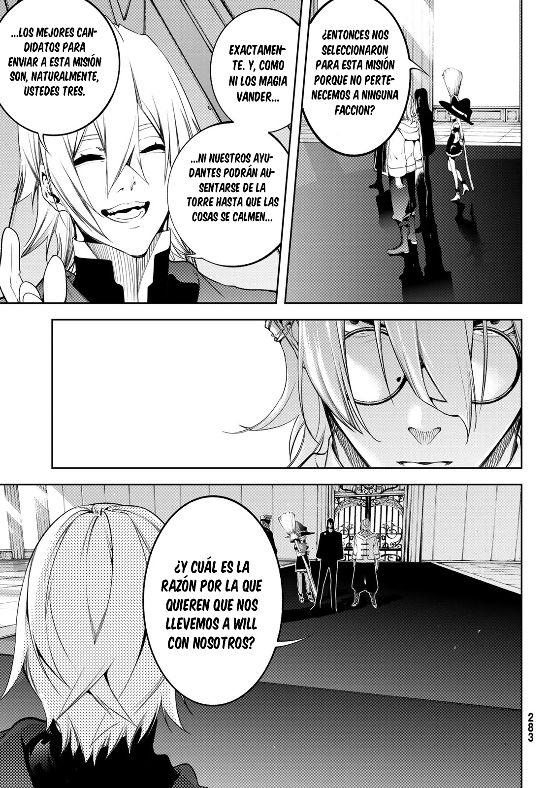 Tsue to Tsurugi no Wistoria Capitulo 63 página 12