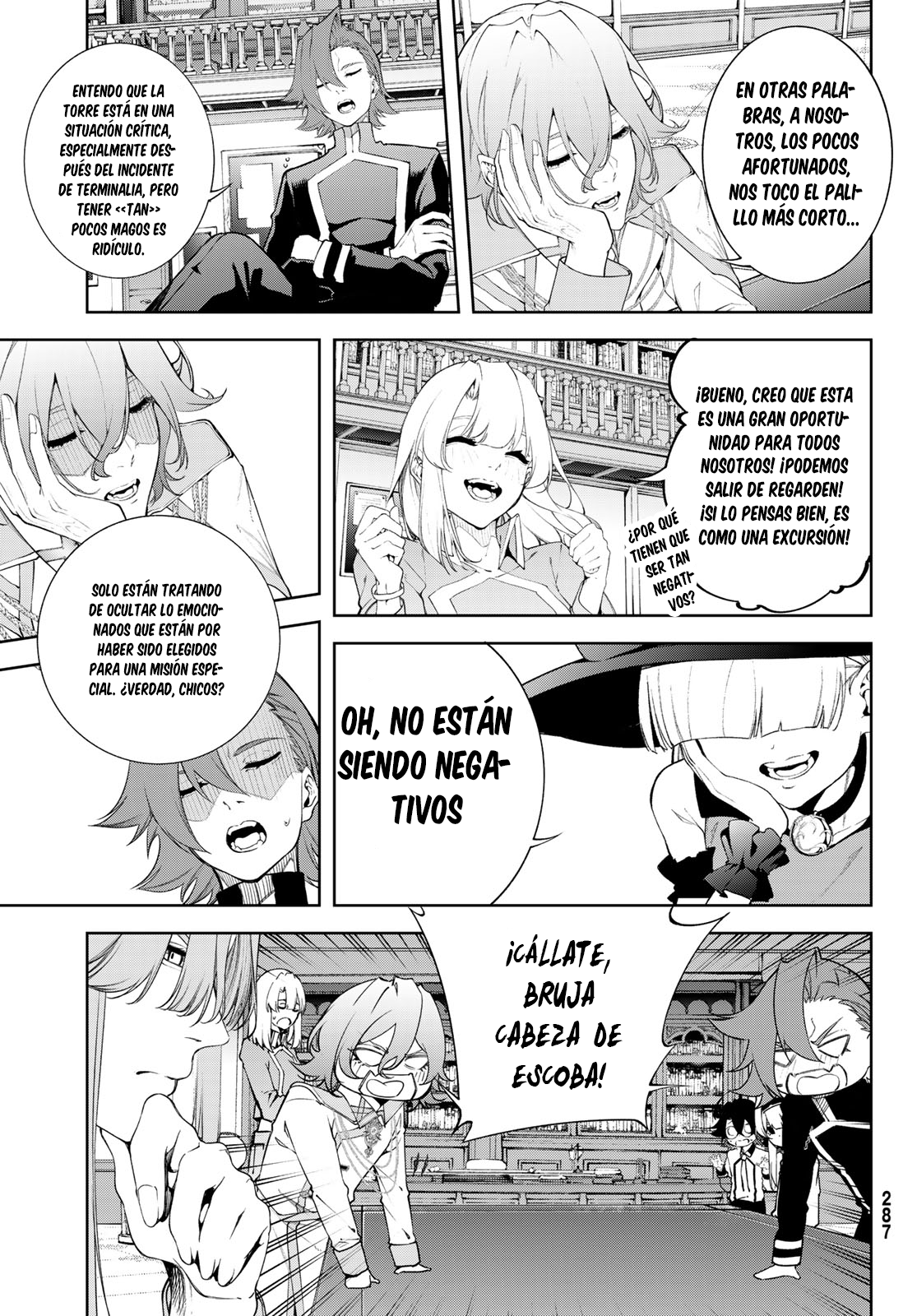Tsue to Tsurugi no Wistoria Capitulo 63 página 16