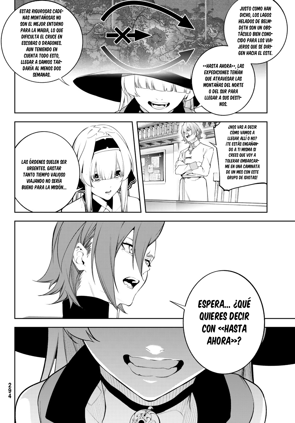 Tsue to Tsurugi no Wistoria Capitulo 63 página 22