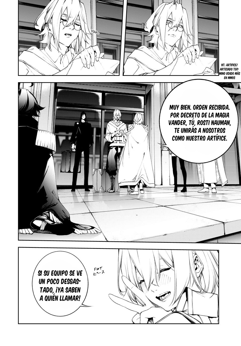 Tsue to Tsurugi no Wistoria Capitulo 64 página 10
