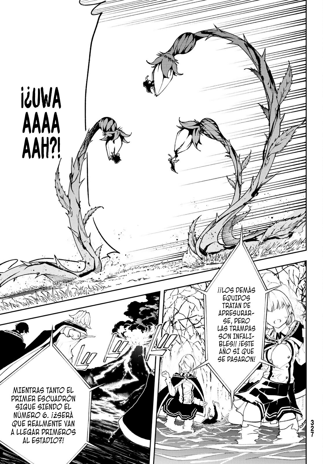 Tsue to Tsurugi no Wistoria Capitulo 7: Llamas de odio. página 13