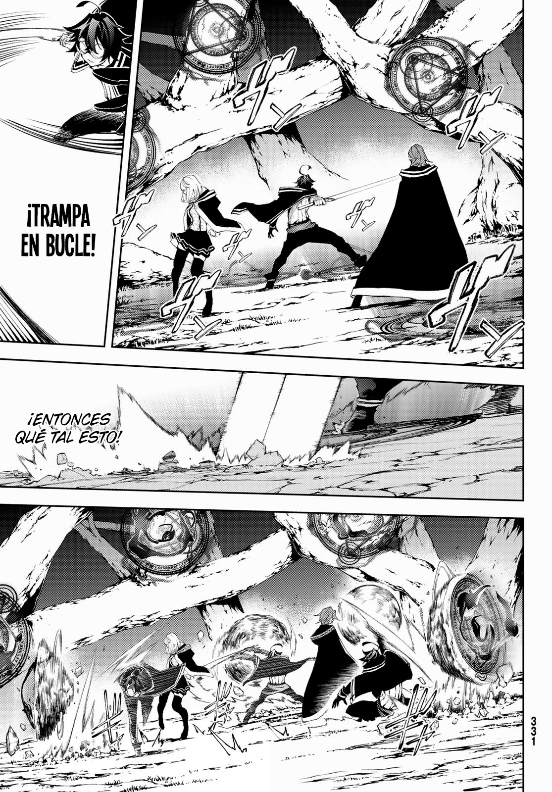 Tsue to Tsurugi no Wistoria Capitulo 7: Llamas de odio. página 17