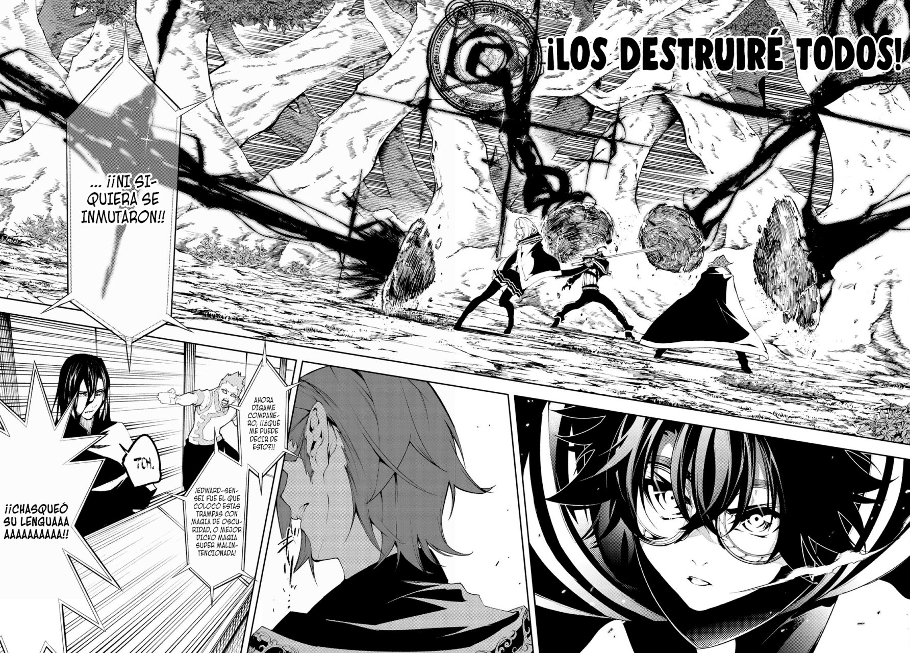 Tsue to Tsurugi no Wistoria Capitulo 7: Llamas de odio. página 18