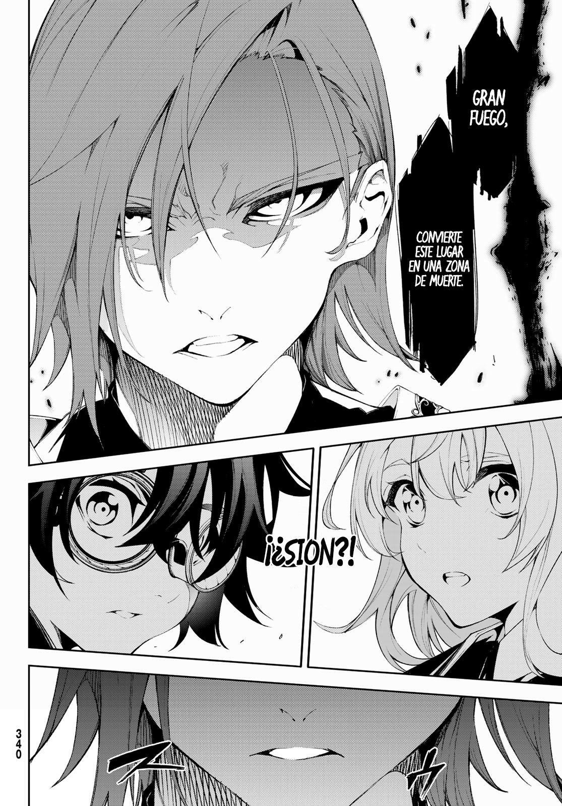 Tsue to Tsurugi no Wistoria Capitulo 7: Llamas de odio. página 25
