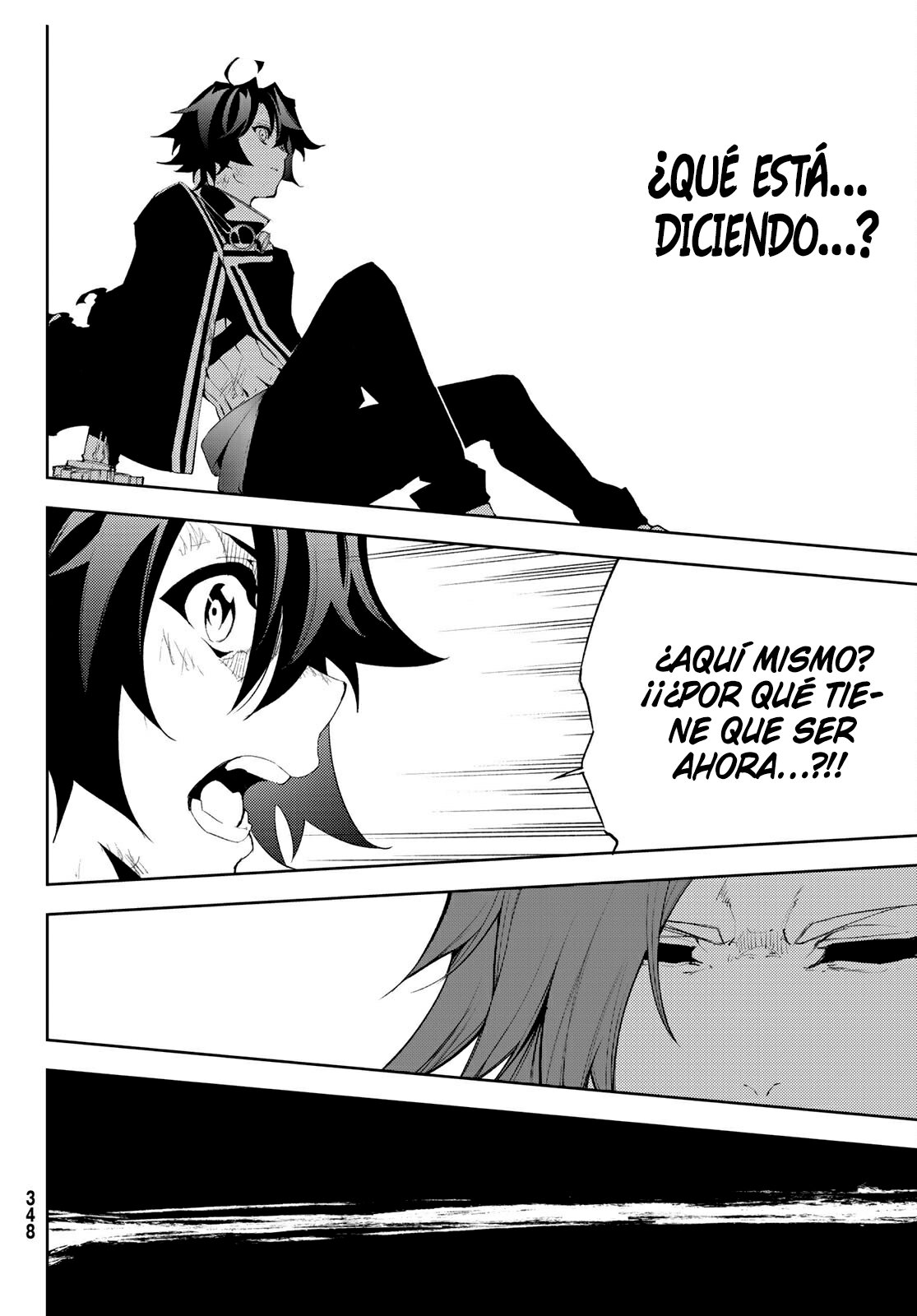 Tsue to Tsurugi no Wistoria Capitulo 7: Llamas de odio. página 32