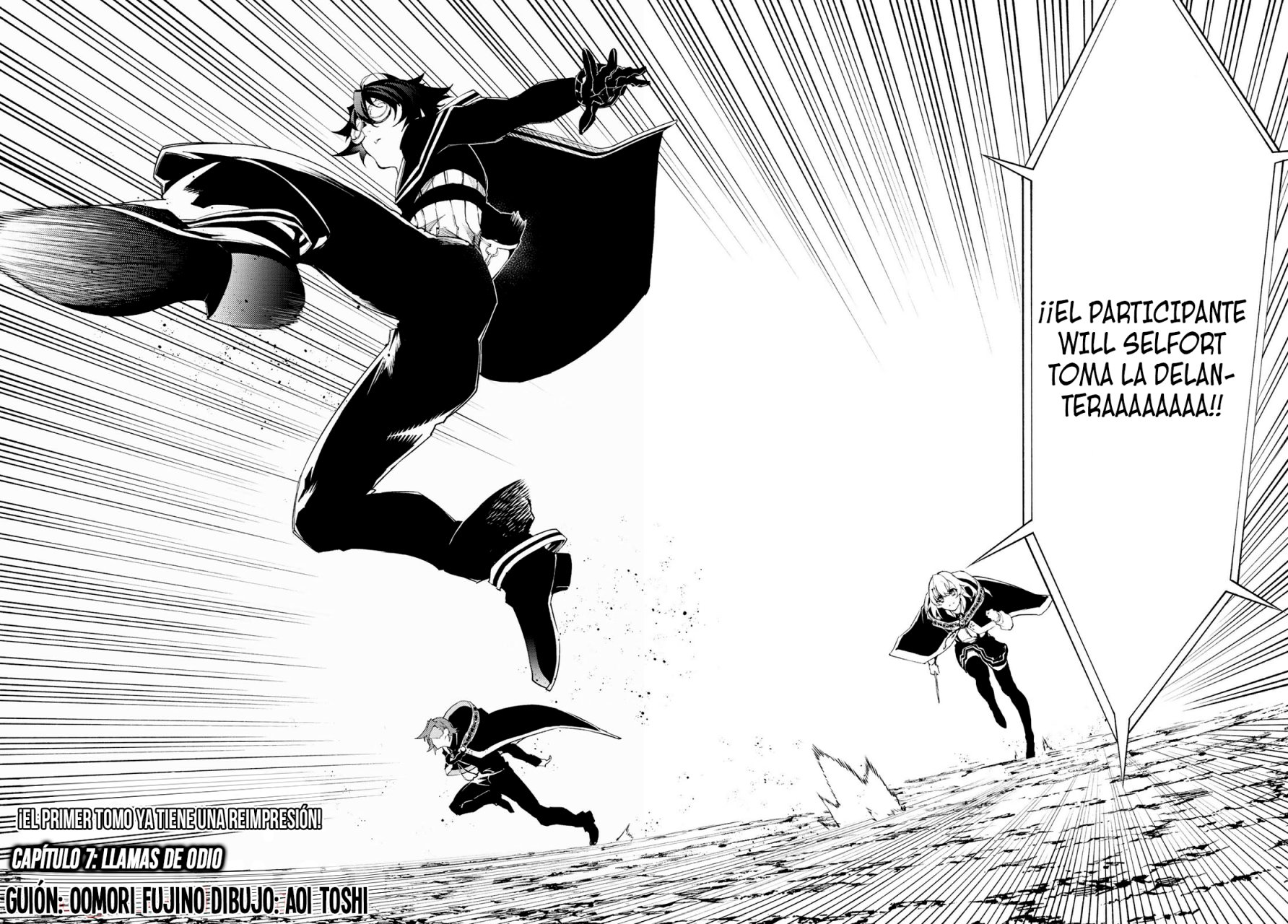 Tsue to Tsurugi no Wistoria Capitulo 7: Llamas de odio. página 5