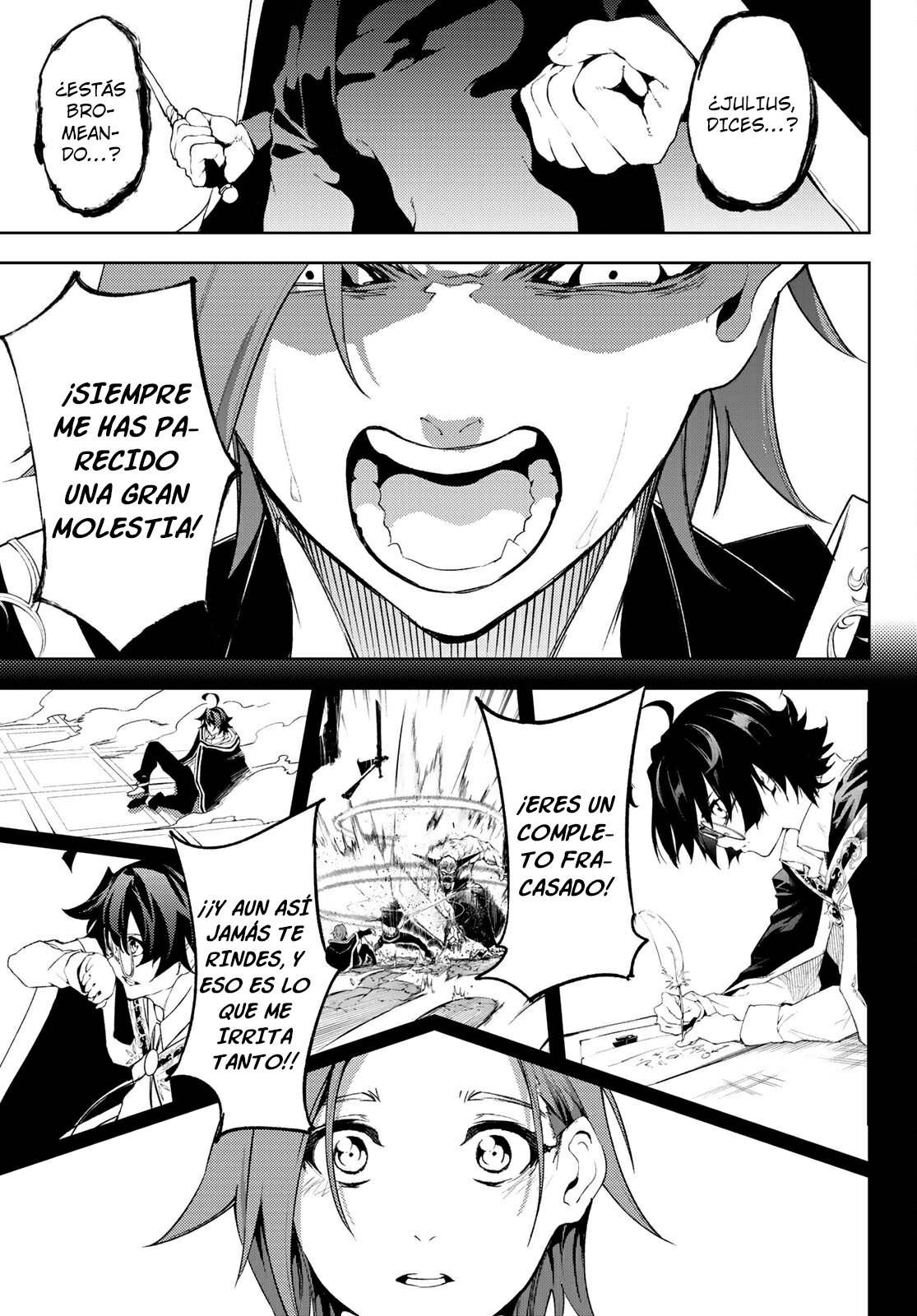 Tsue to Tsurugi no Wistoria Capitulo 8: Entre el orgullo y el odio página 24