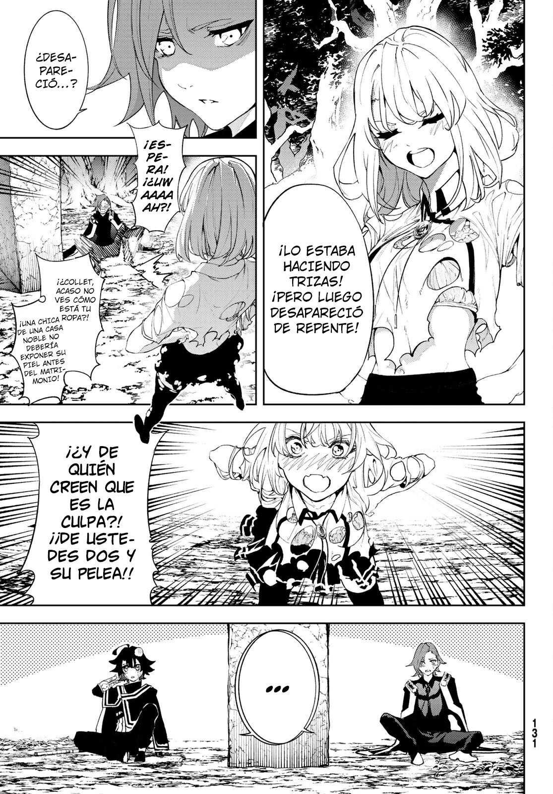 Tsue to Tsurugi no Wistoria Capitulo 8: Entre el orgullo y el odio página 42