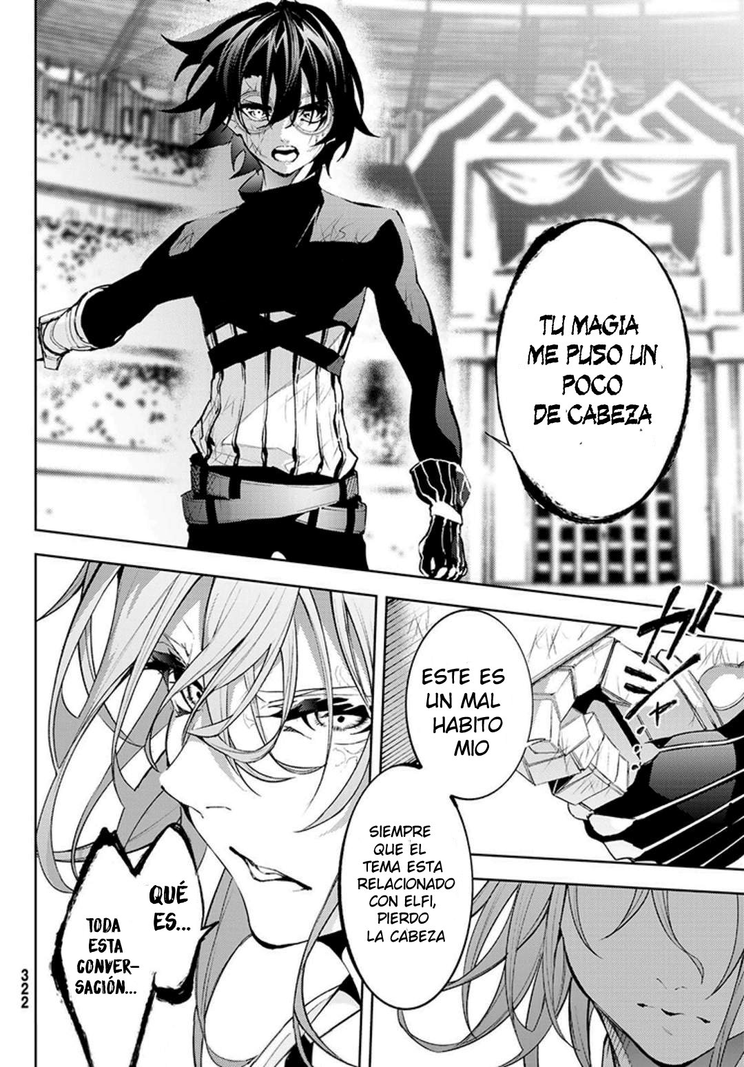 Tsue to Tsurugi no Wistoria Capitulo 9: Doce tesoros de hielo (El Gras Frost) página 36