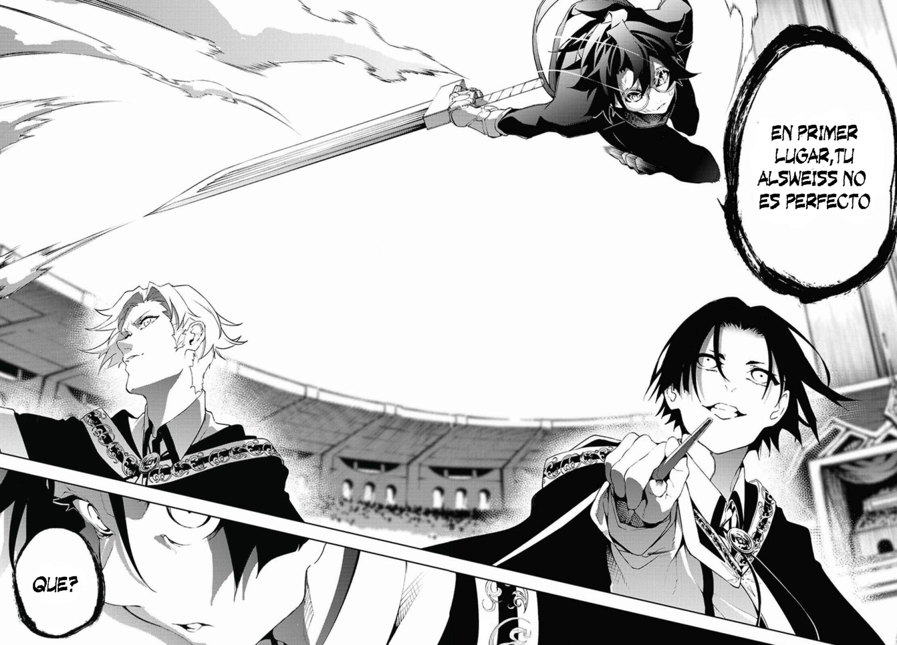 Tsue to Tsurugi no Wistoria Capitulo 9: Doce tesoros de hielo (El Gras Frost) página 38