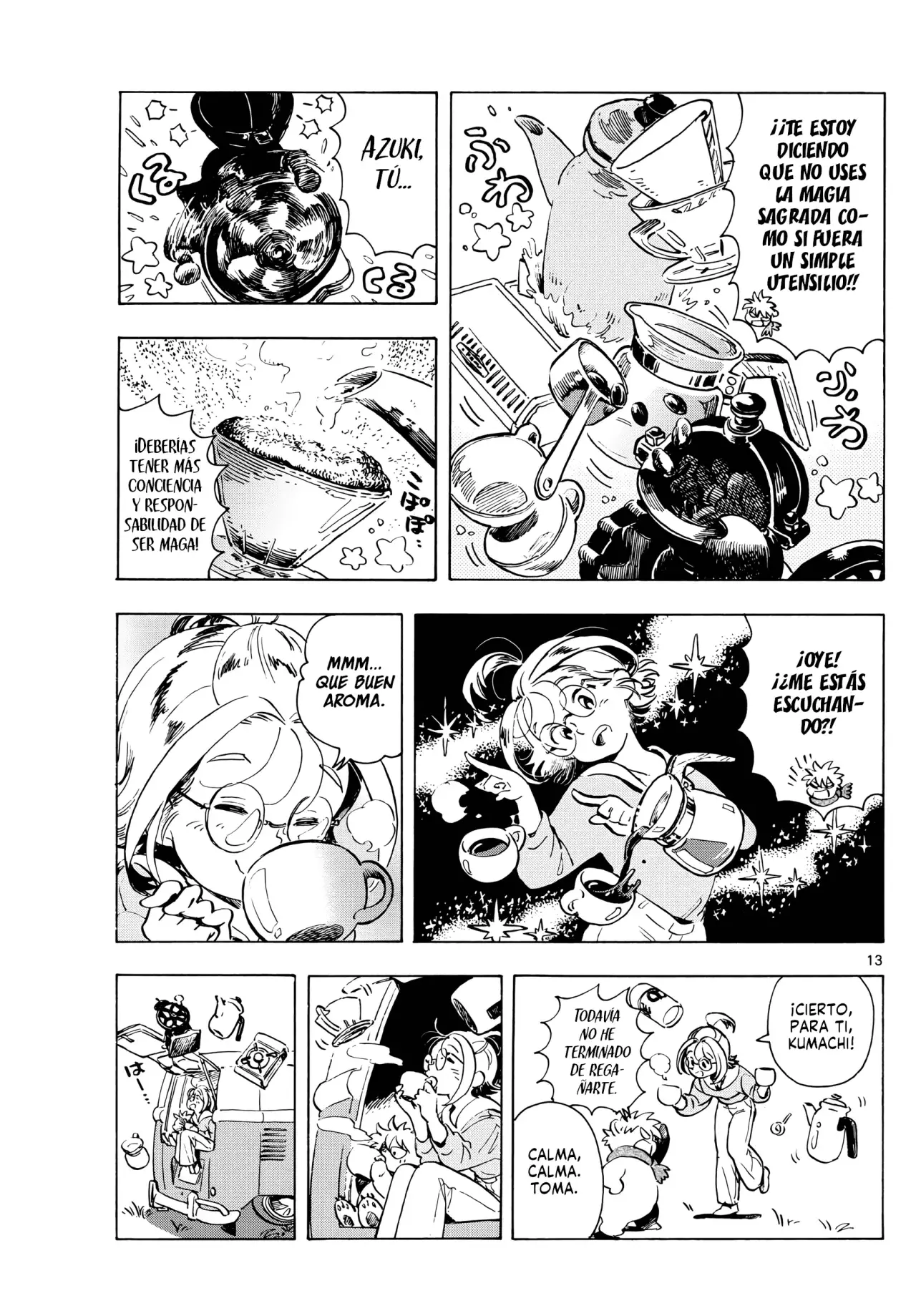 Tú eres la Estrella de la Mañana Capitulo 1: En busca de magos página 13