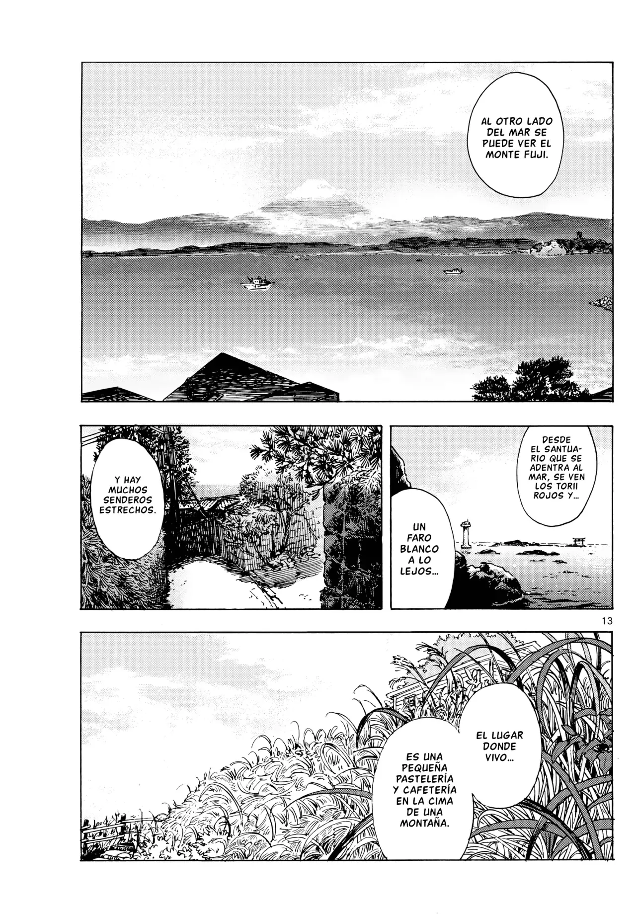 Tú eres la Estrella de la Mañana Capitulo 2: El motivo del viaje es... página 13