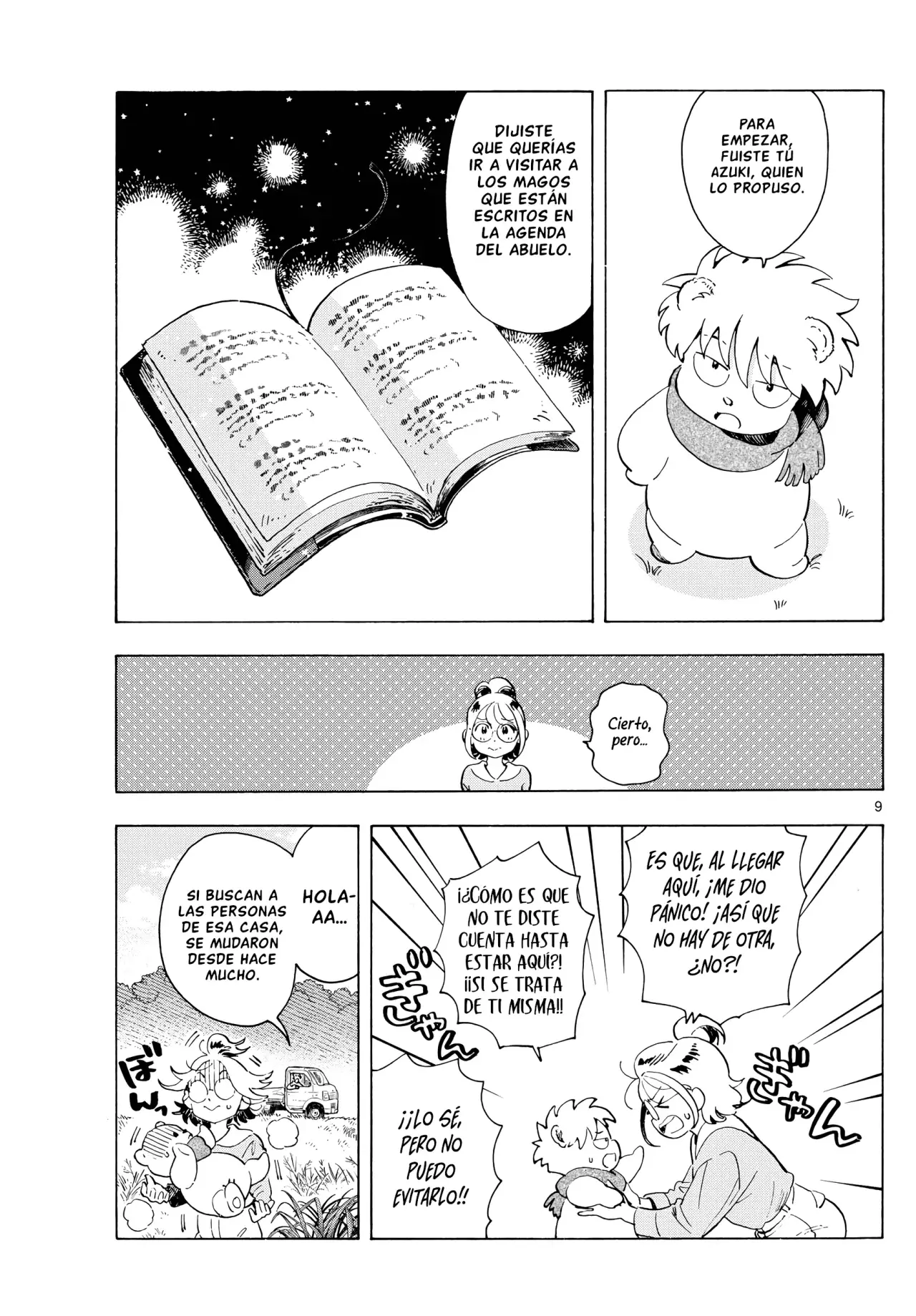 Tú eres la Estrella de la Mañana Capitulo 2: El motivo del viaje es... página 9