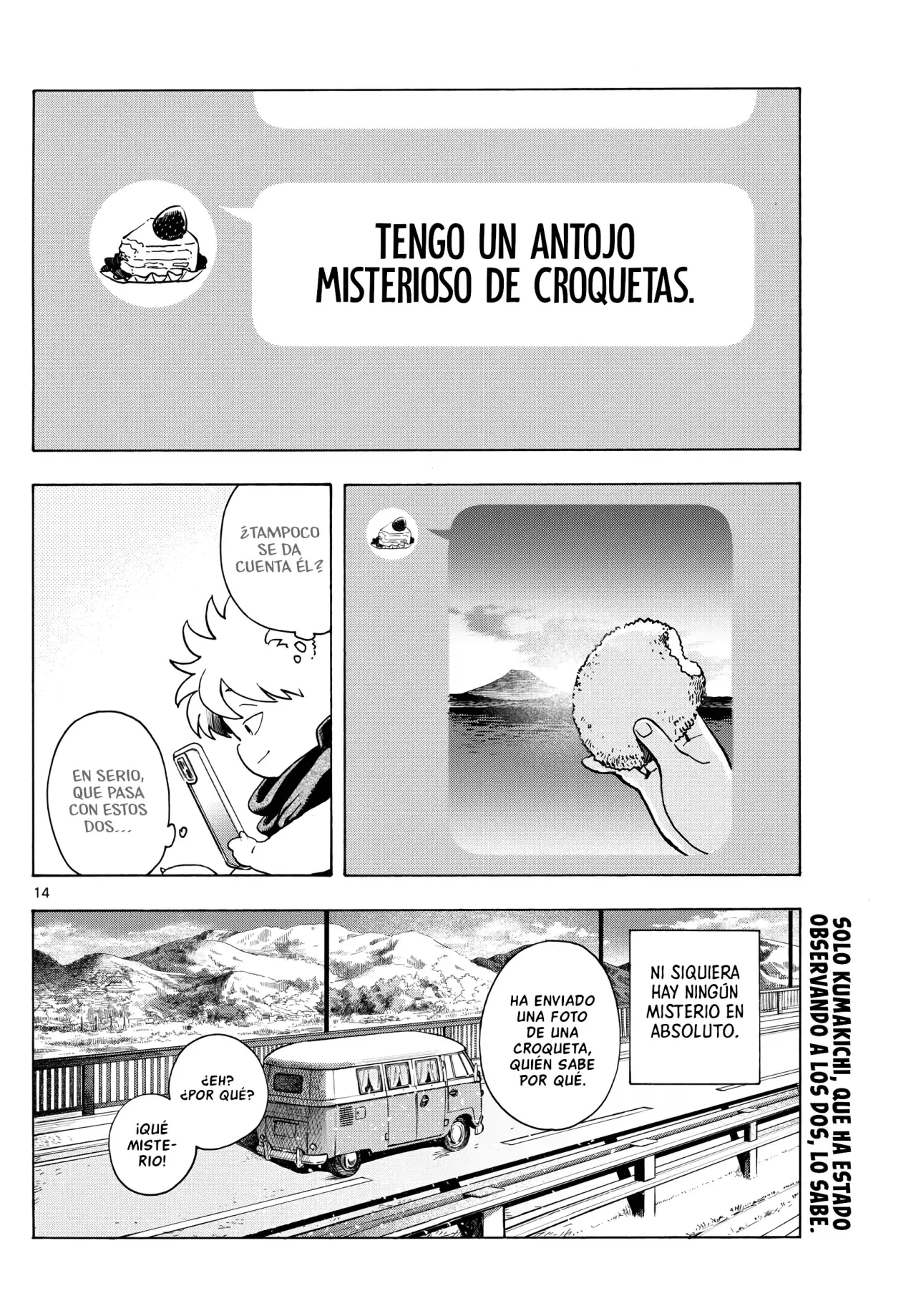Tú eres la Estrella de la Mañana Capitulo 3: Antojo misterioso de croquetas página 14