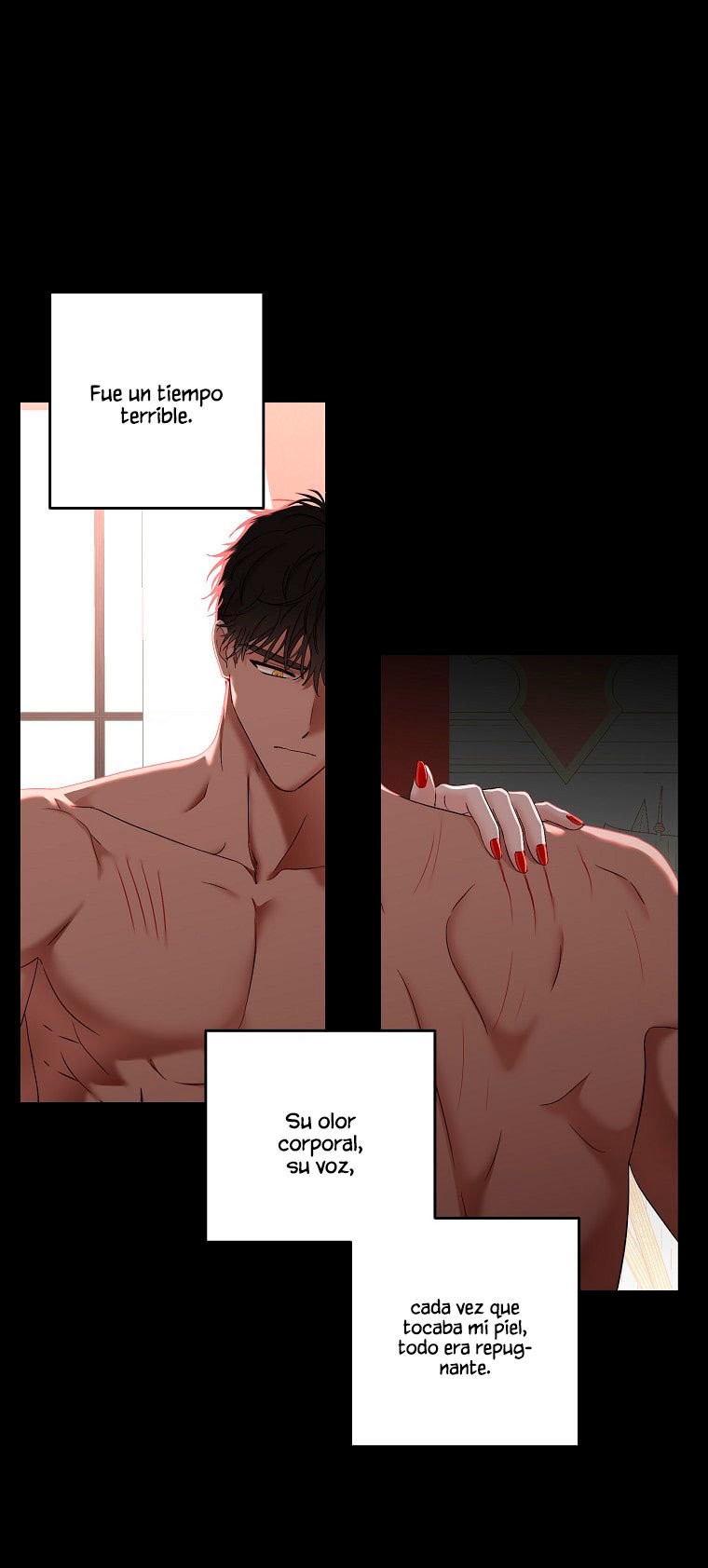 Parece que me encuentro en el mundo de un juego de harem inverso Capitulo 60 página 12