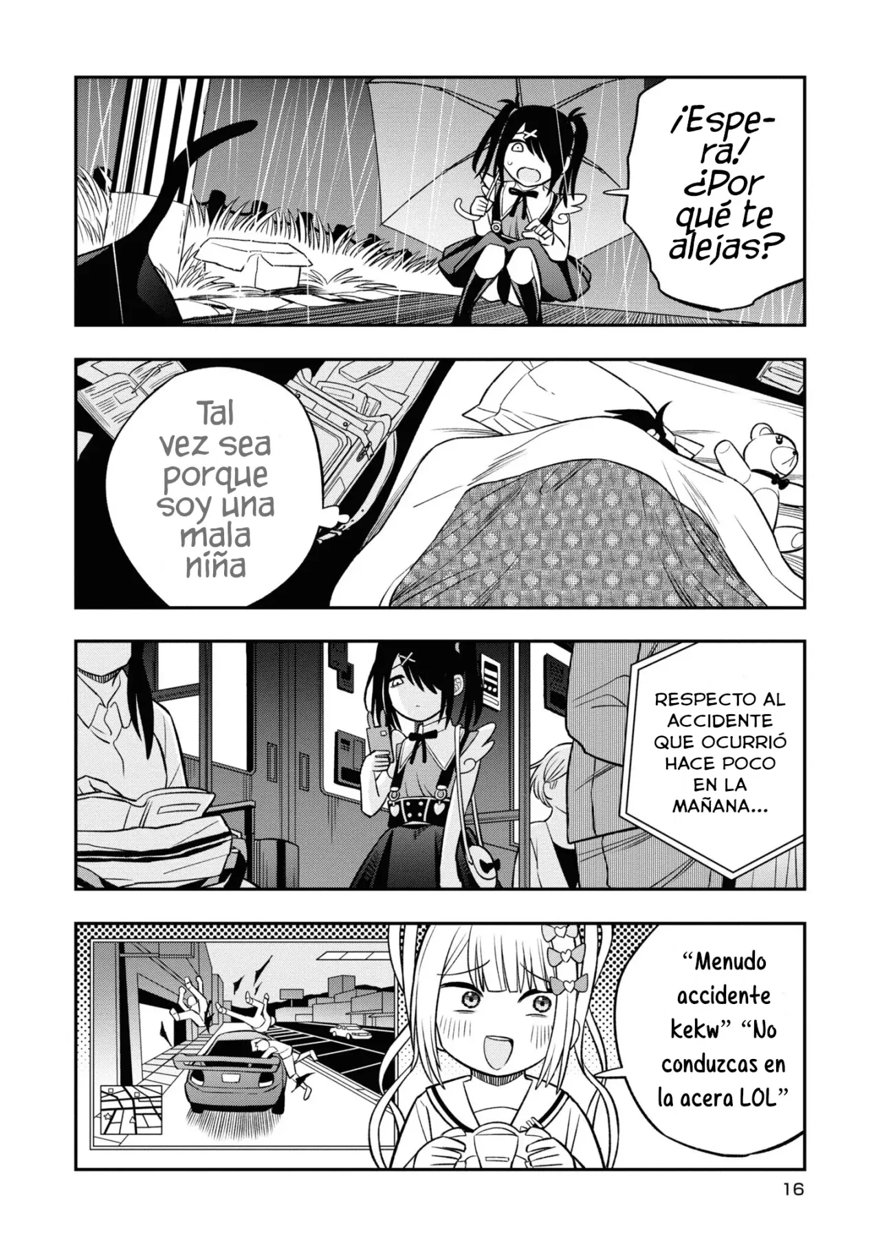 ¡KAngel! NEEDY GIRL OVERDOSE Antología oficial Capitulo 2: Si tan solo cada noche pudiera ser tranquila página 5