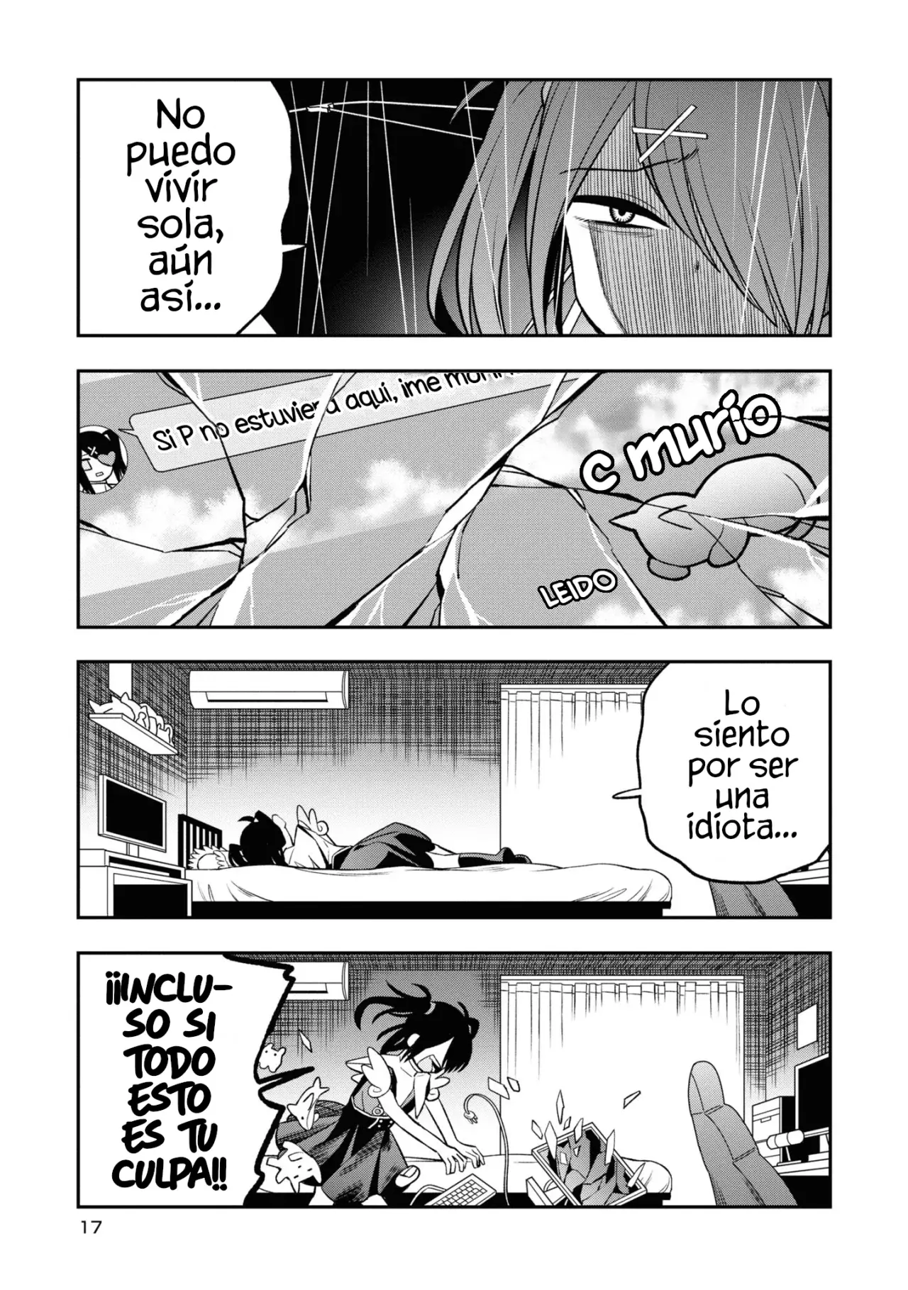 ¡KAngel! NEEDY GIRL OVERDOSE Antología oficial Capitulo 2: Si tan solo cada noche pudiera ser tranquila página 6