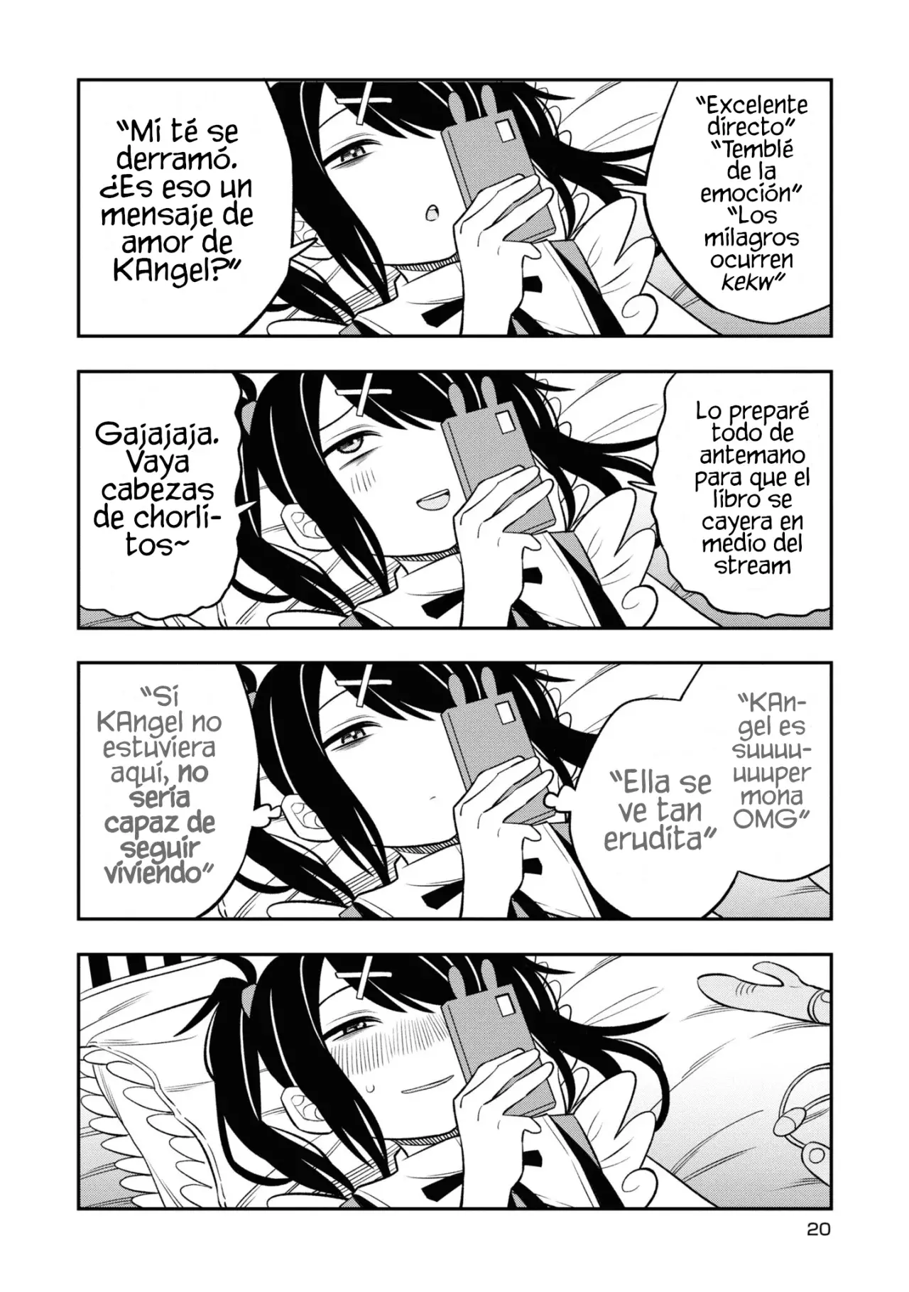 ¡KAngel! NEEDY GIRL OVERDOSE Antología oficial Capitulo 2: Si tan solo cada noche pudiera ser tranquila página 9