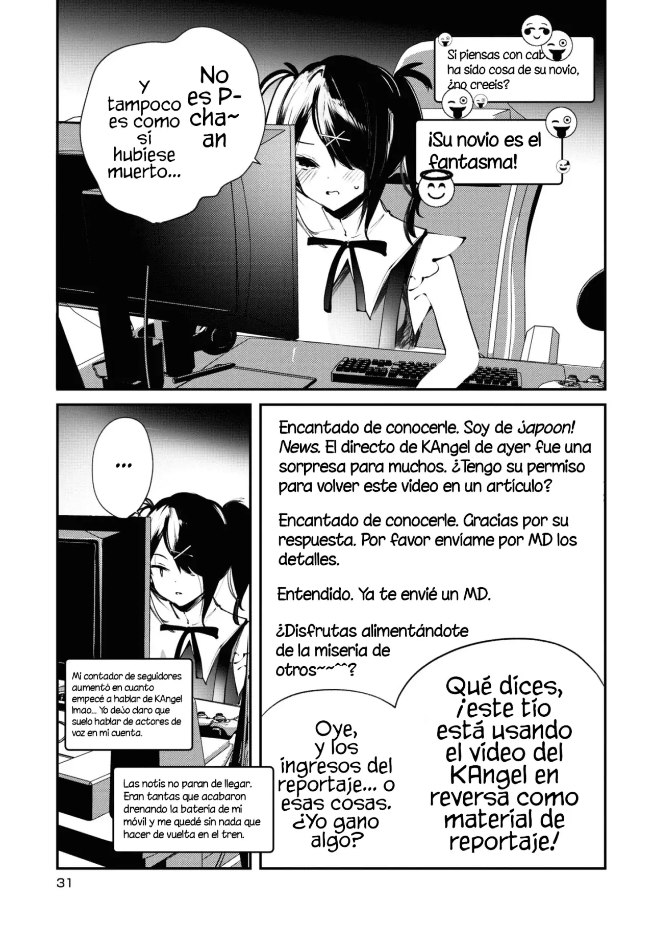 ¡KAngel! NEEDY GIRL OVERDOSE Antología oficial Capitulo 3: Angel fantasma página 10