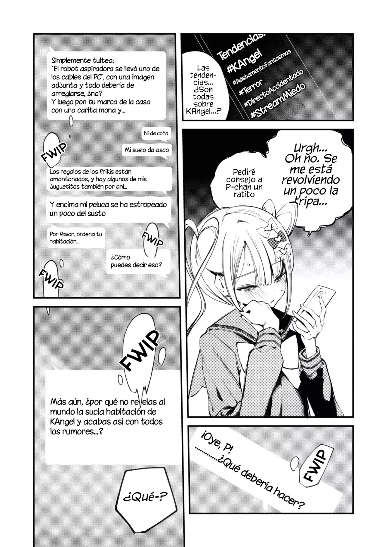 ¡KAngel! NEEDY GIRL OVERDOSE Antología oficial Capitulo 3: Angel fantasma página 6