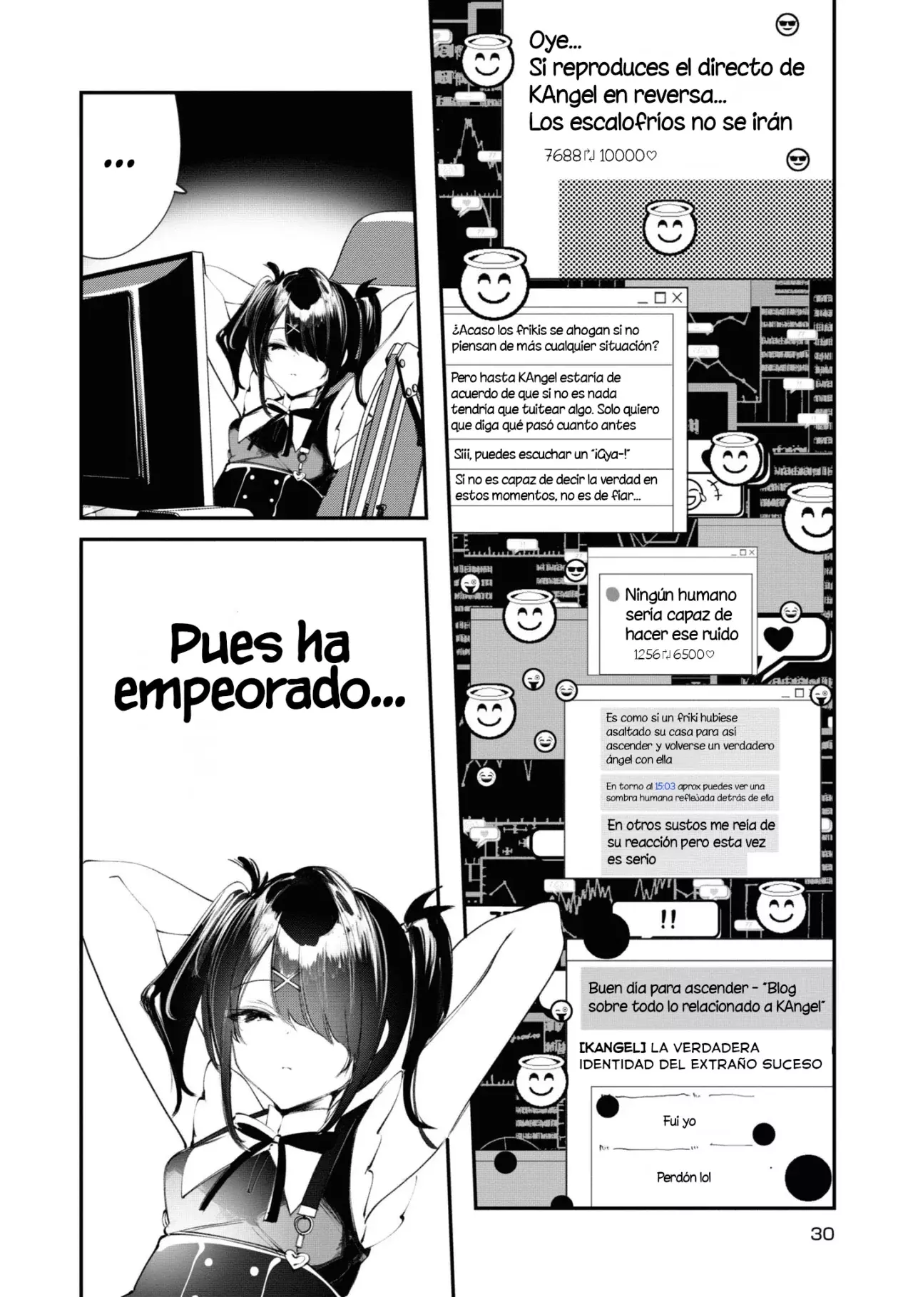 ¡KAngel! NEEDY GIRL OVERDOSE Antología oficial Capitulo 3: Angel fantasma página 9