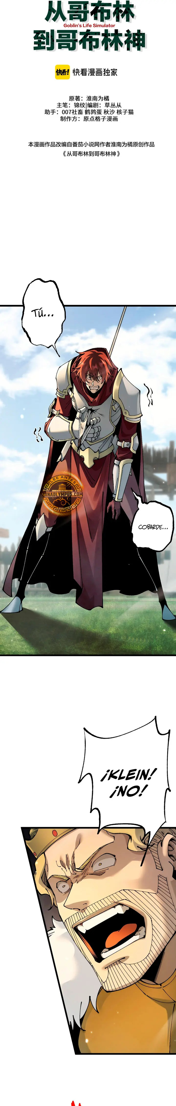 De duende a Dios Goblin Capitulo 95 página 9