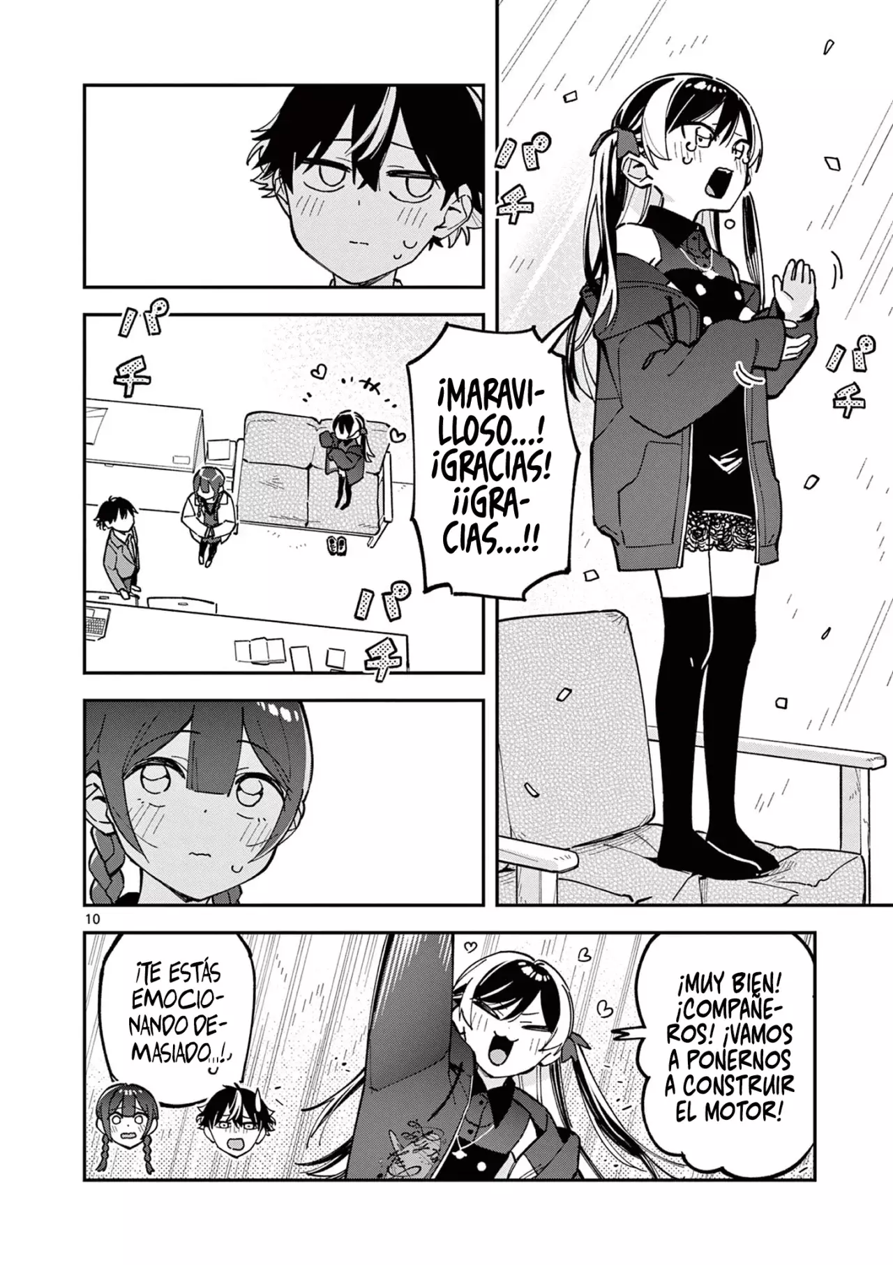 Después de la escuela, deambulamos por el espacio Capitulo 11: Rediseño página 12