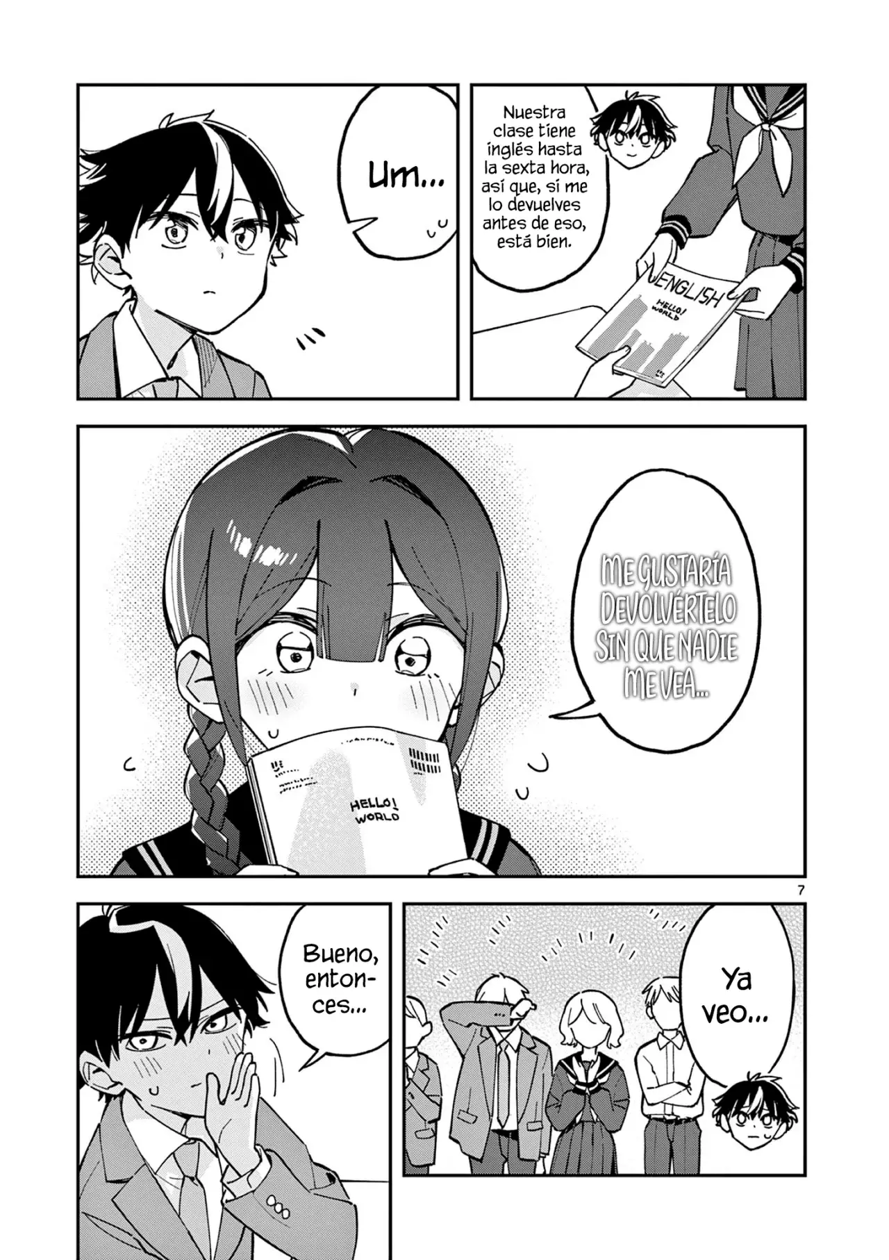 Después de la escuela, deambulamos por el espacio Capitulo 13: Fanservice página 10