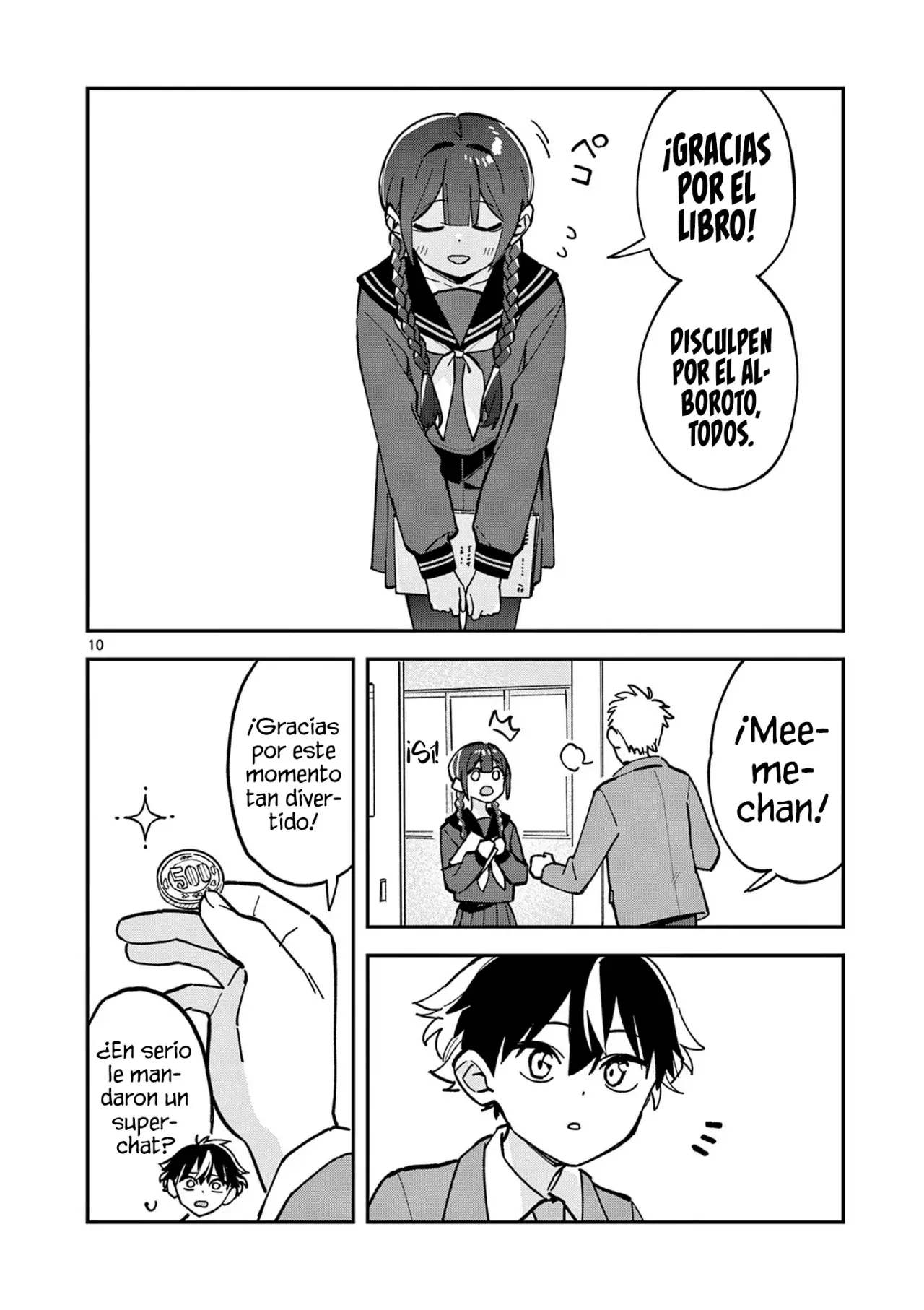 Después de la escuela, deambulamos por el espacio Capitulo 13: Fanservice página 13