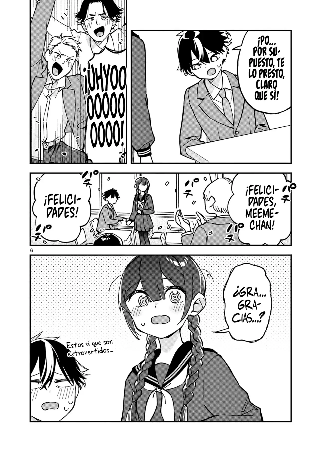 Después de la escuela, deambulamos por el espacio Capitulo 13: Fanservice página 9