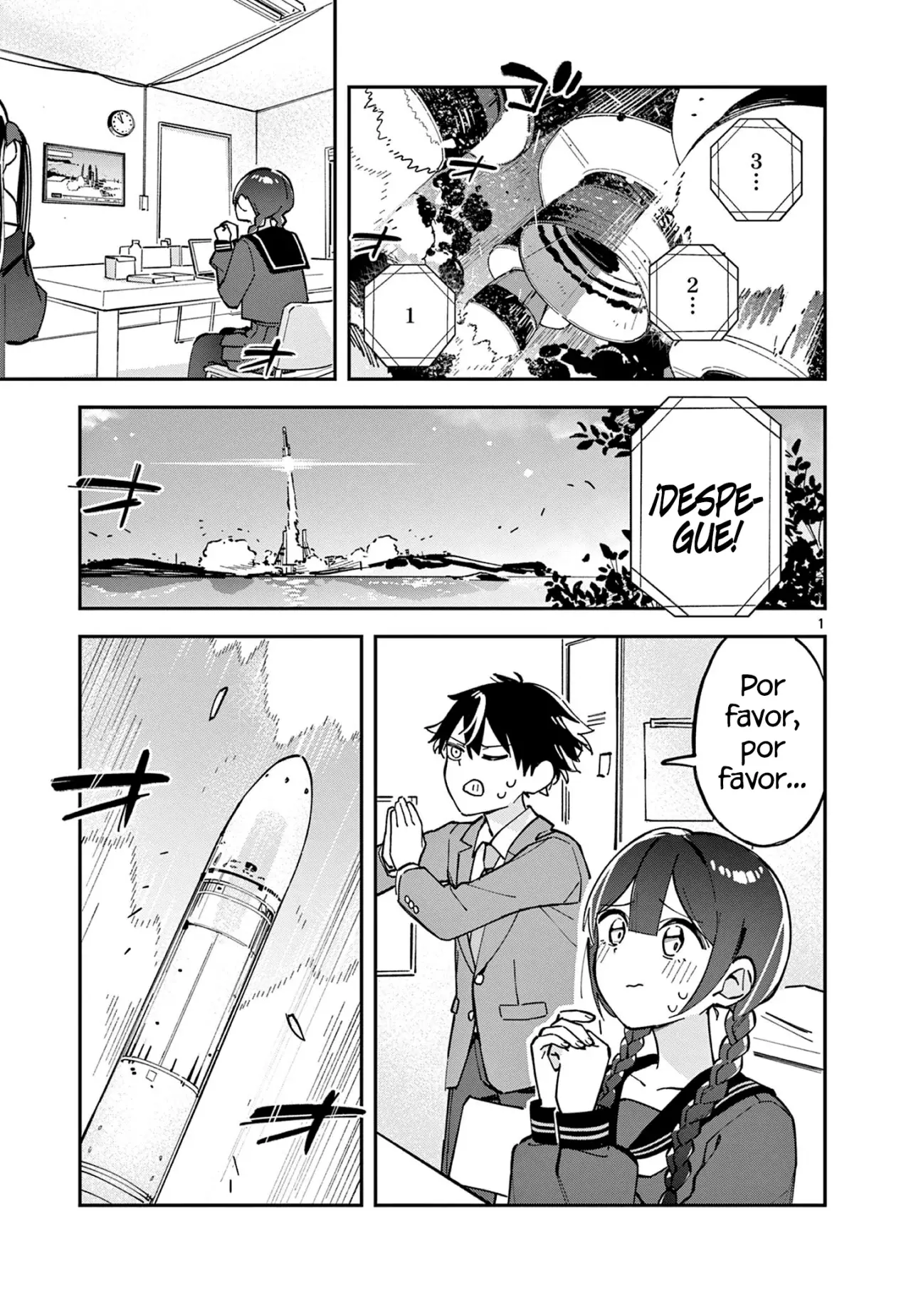 Después de la escuela, deambulamos por el espacio Capitulo 15: Un gran salto página 3