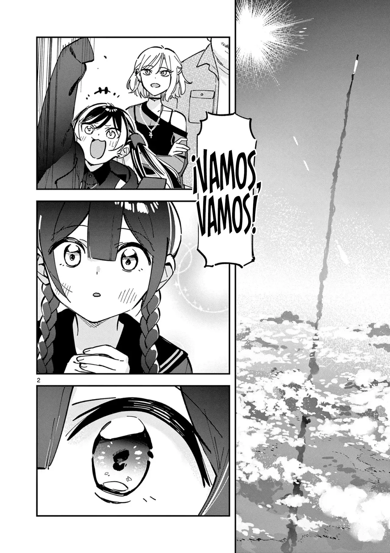 Después de la escuela, deambulamos por el espacio Capitulo 15: Un gran salto página 4