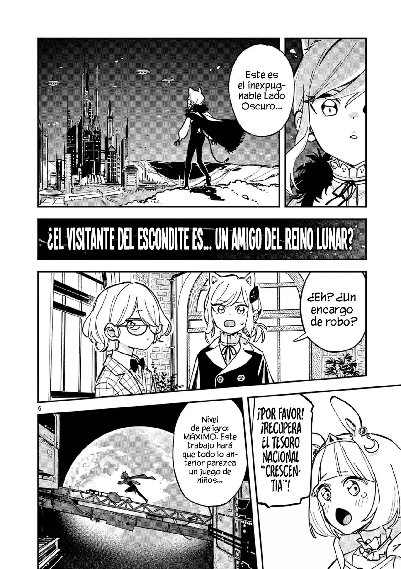 Después de la escuela, deambulamos por el espacio Capitulo 26: Reportaje de progreso página 8