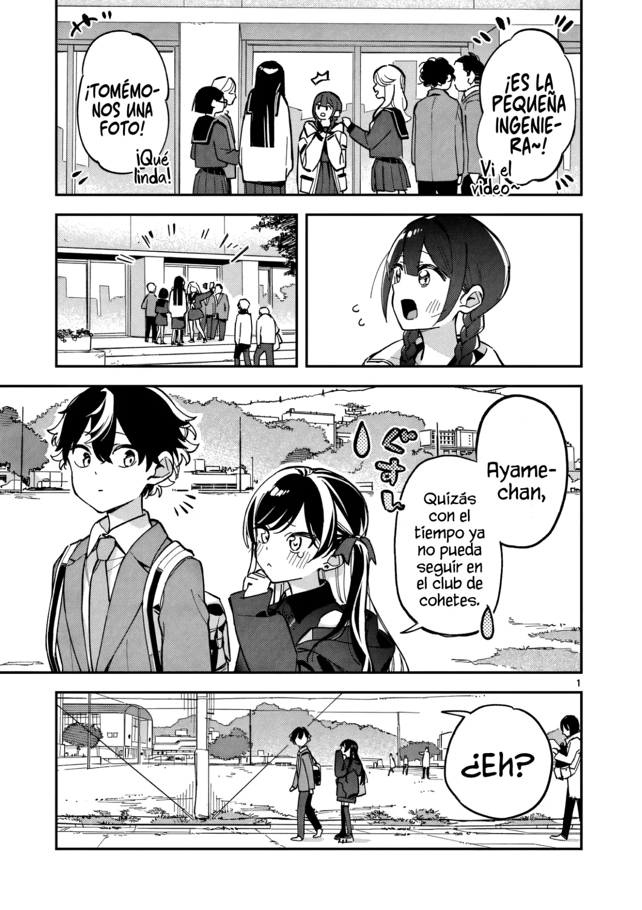 Después de la escuela, deambulamos por el espacio Capitulo 3 página 4