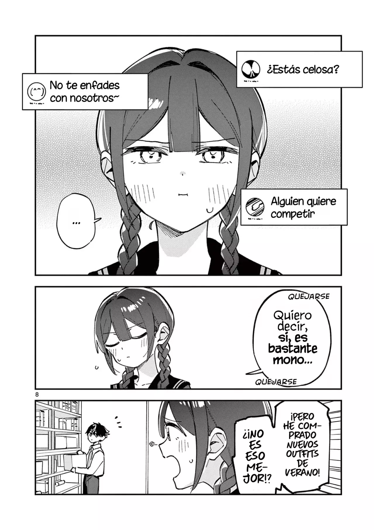 Después de la escuela, deambulamos por el espacio Capitulo 30: Una historia de amor repentina página 9