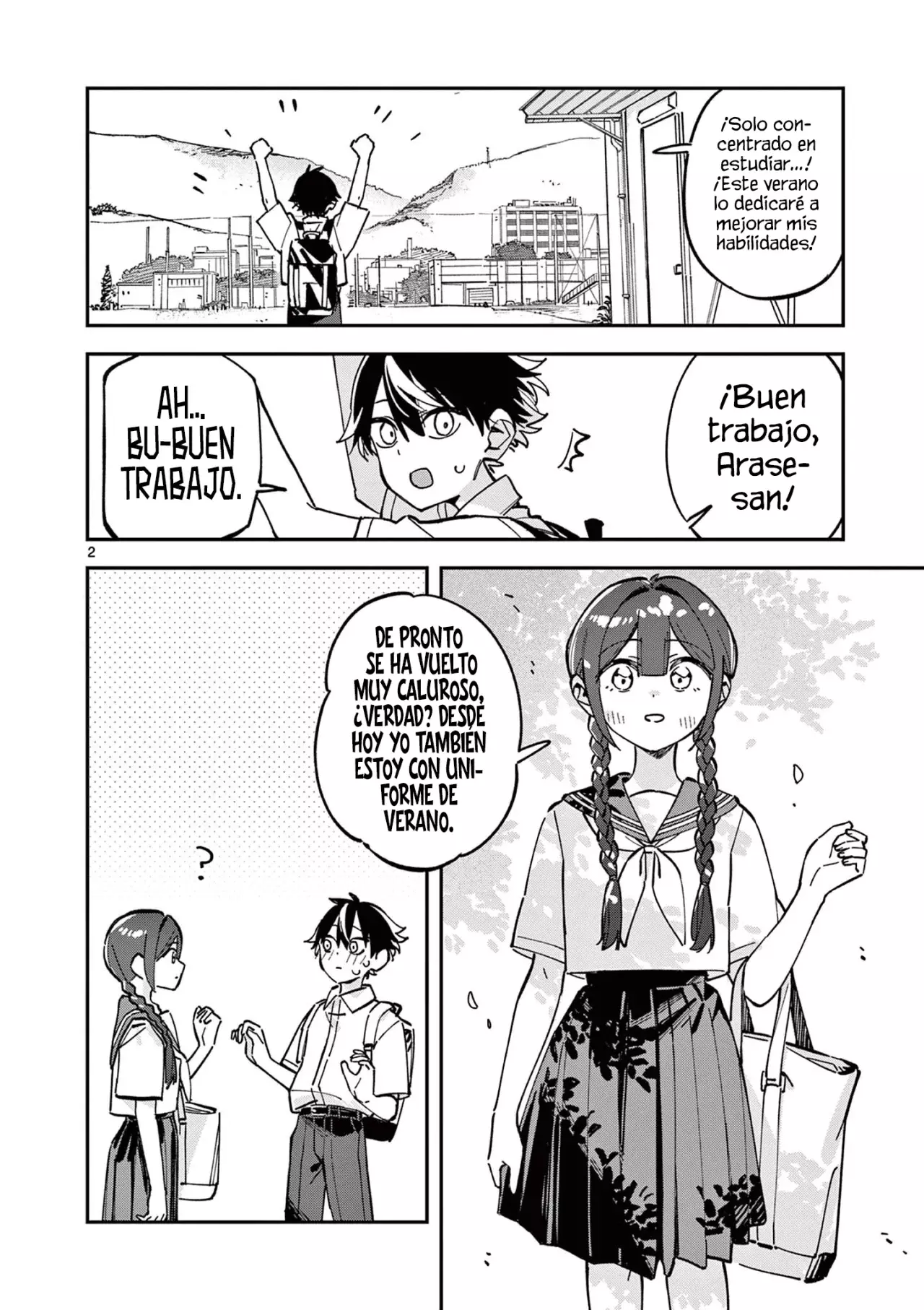 Después de la escuela, deambulamos por el espacio Capitulo 31 página 4