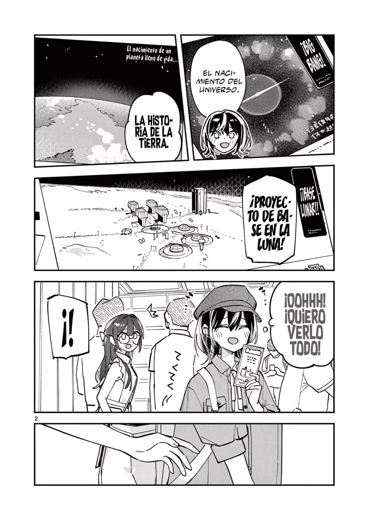 Después de la escuela, deambulamos por el espacio Capitulo 34 página 4
