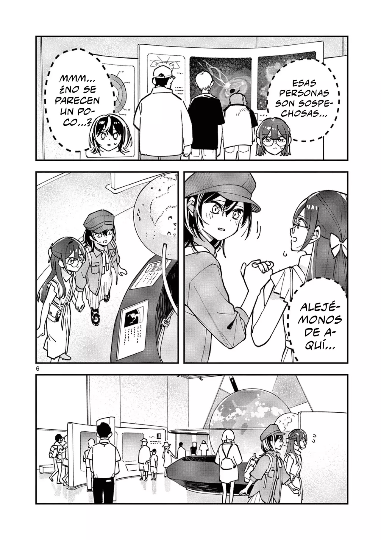 Después de la escuela, deambulamos por el espacio Capitulo 34 página 8