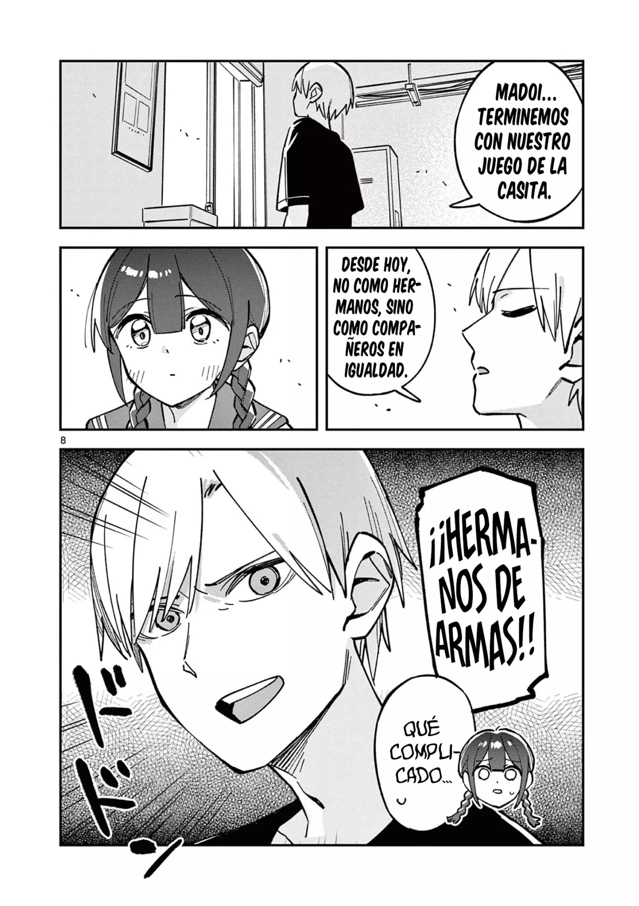 Después de la escuela, deambulamos por el espacio Capitulo 36 página 10