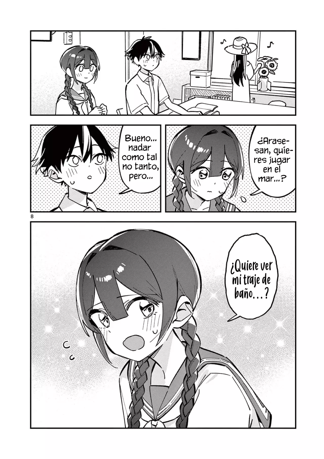 Después de la escuela, deambulamos por el espacio Capitulo 37 página 10