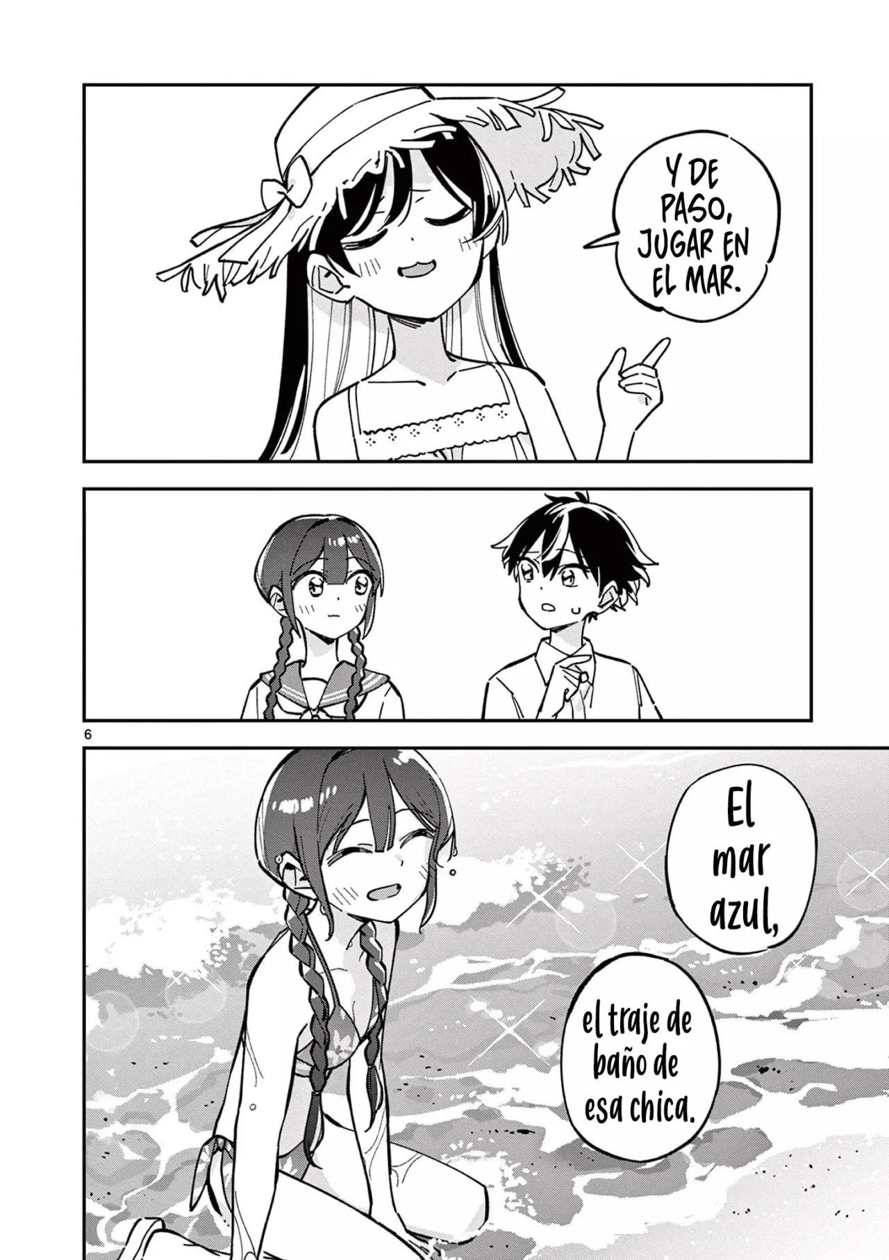Después de la escuela, deambulamos por el espacio Capitulo 37 página 8