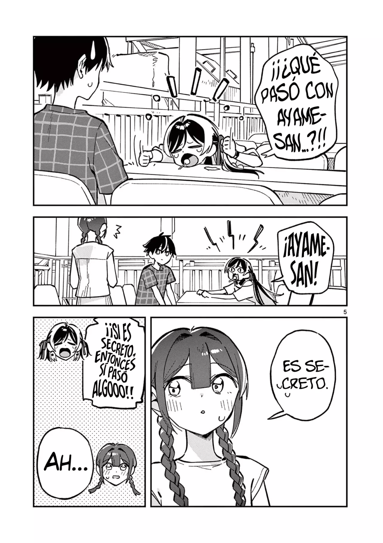 Después de la escuela, deambulamos por el espacio Capitulo 43 página 7