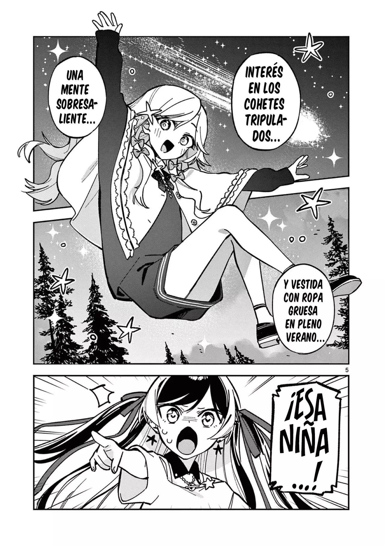 Después de la escuela, deambulamos por el espacio Capitulo 44 página 7