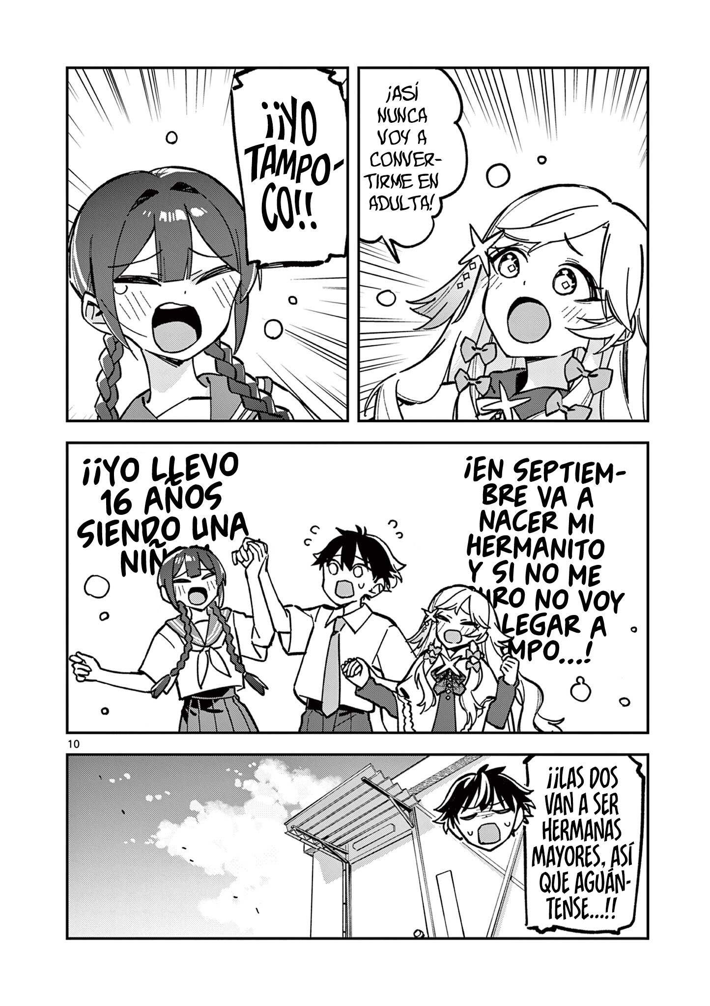 Después de la escuela, deambulamos por el espacio Capitulo 45 página 12