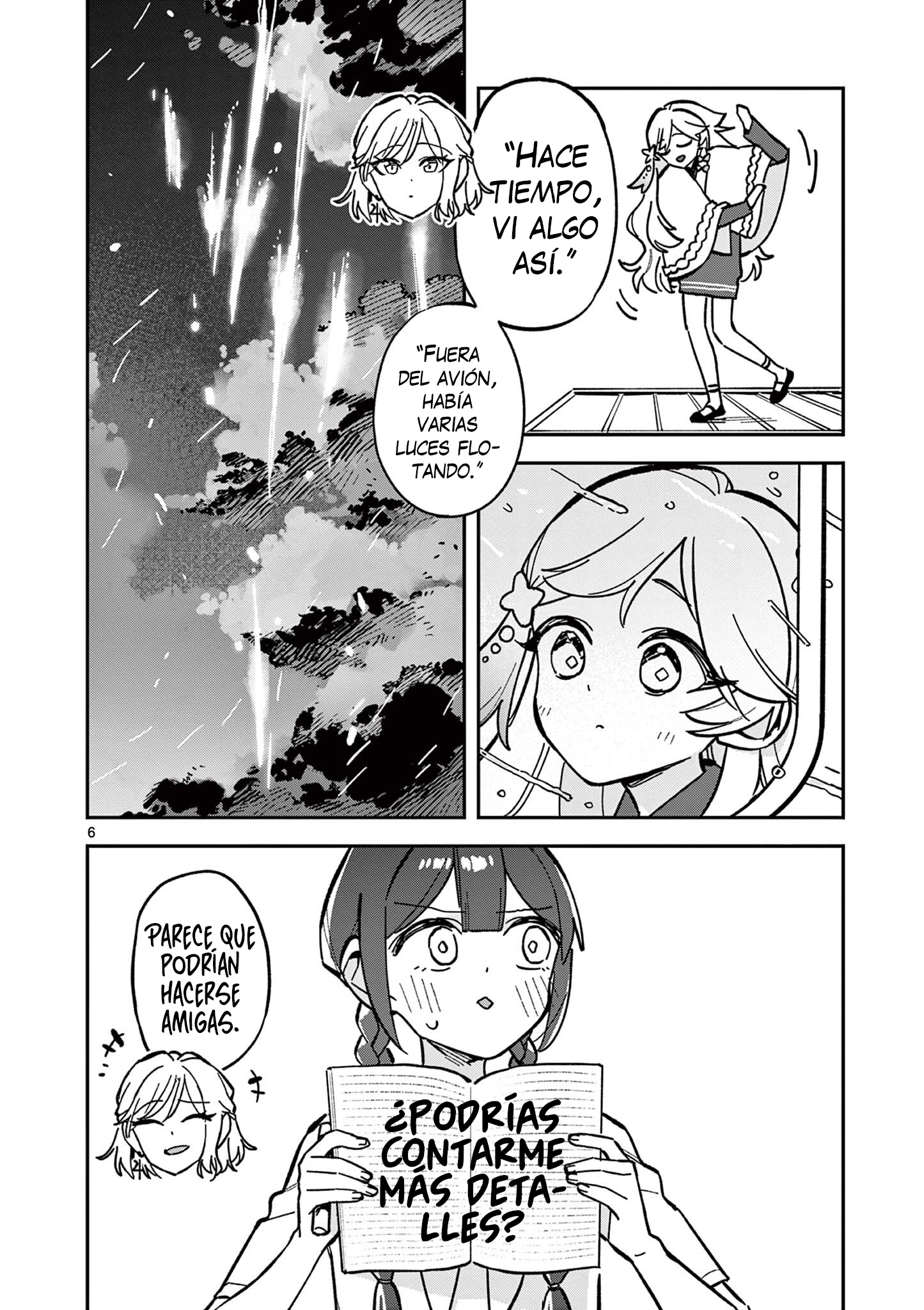 Después de la escuela, deambulamos por el espacio Capitulo 46 página 8