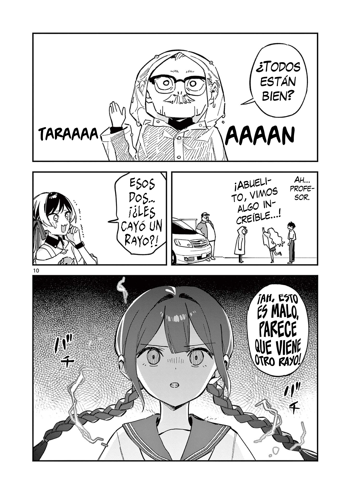 Después de la escuela, deambulamos por el espacio Capitulo 49 página 12