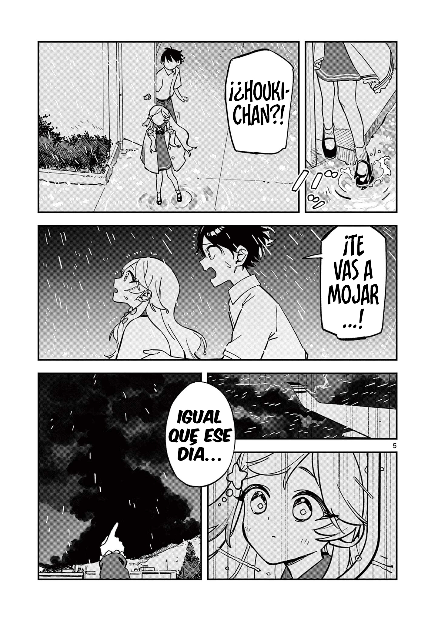 Después de la escuela, deambulamos por el espacio Capitulo 49 página 7