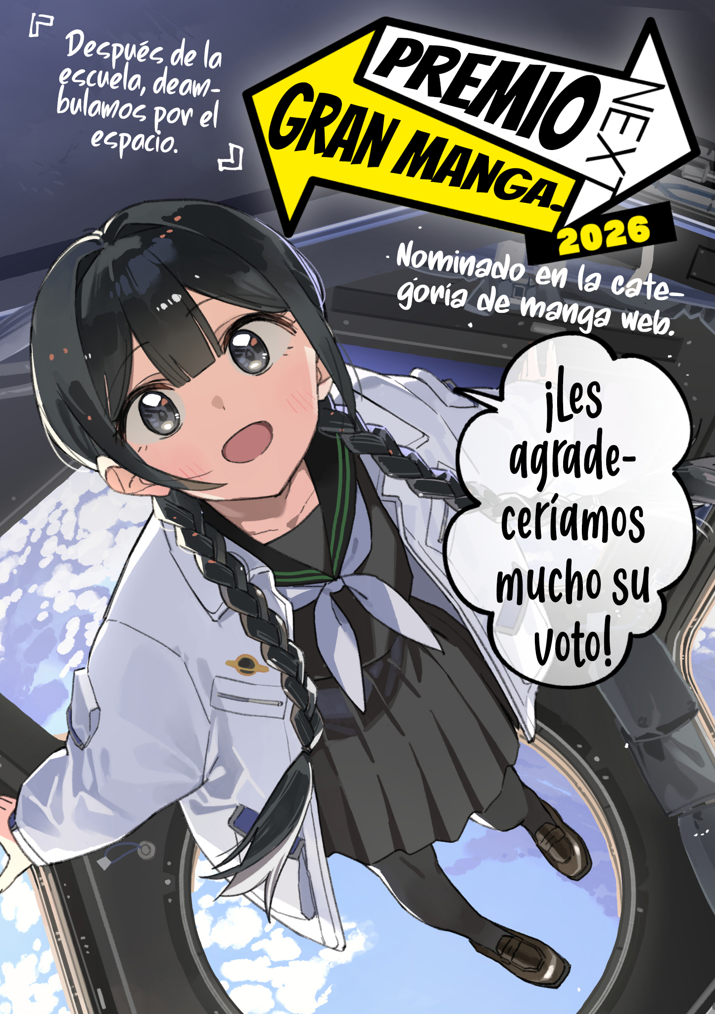 Después de la escuela, deambulamos por el espacio Capitulo 50 página 11